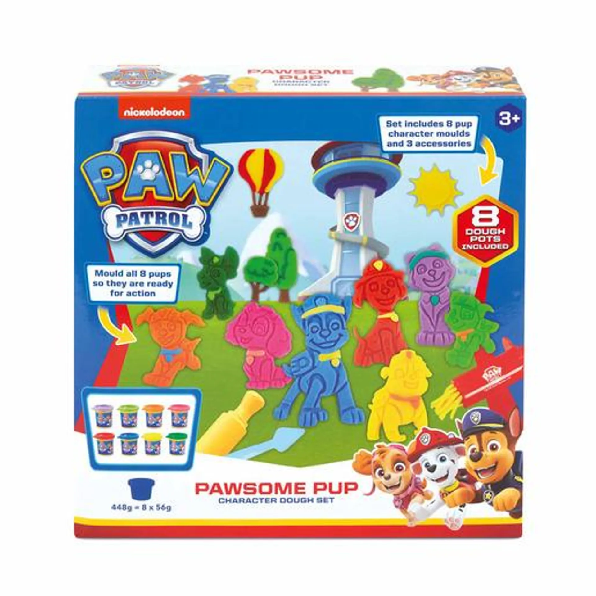 Nickelodeon Paw Patrol Pawsome Pup Character Dough Set