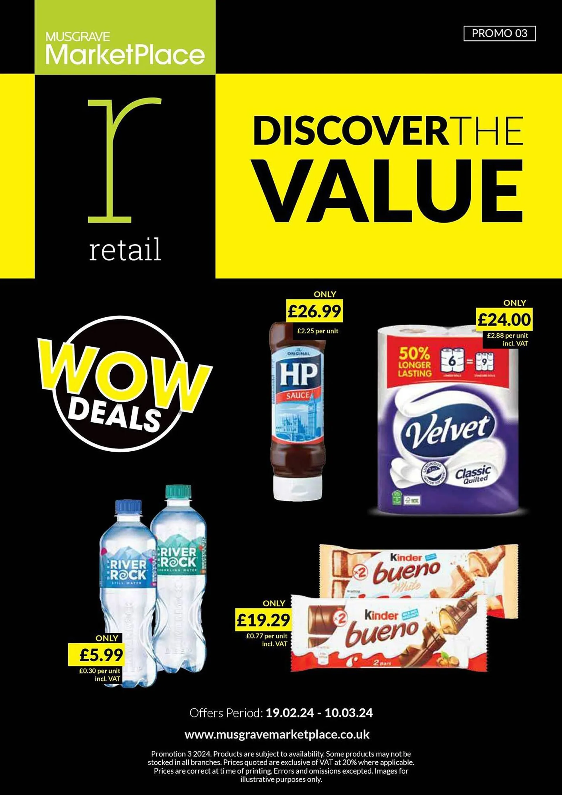 Musgrave MarketPlace leaflet from 19 February to 10 March 2024 - Catalogue Page 