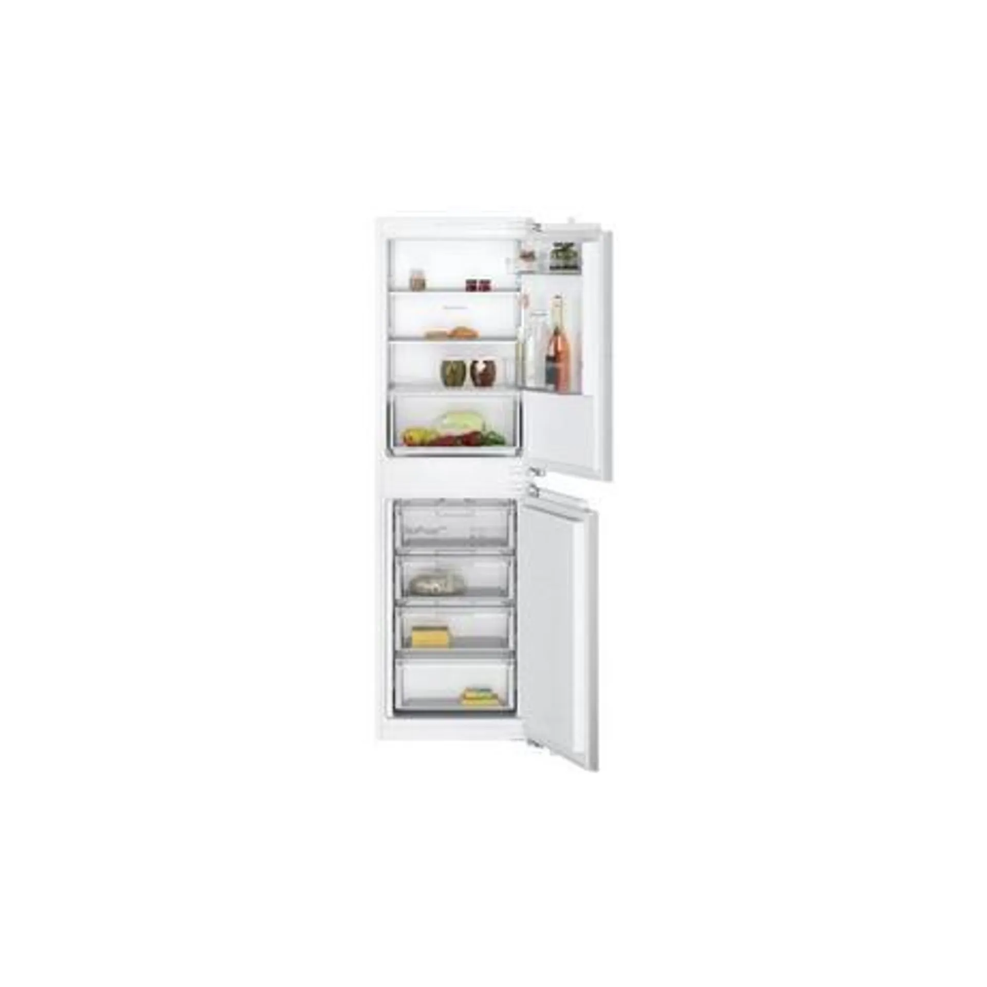 NEFF KI7851FF0G 54.1cm 50/50 Integrated Frost Free Fridge Freezer