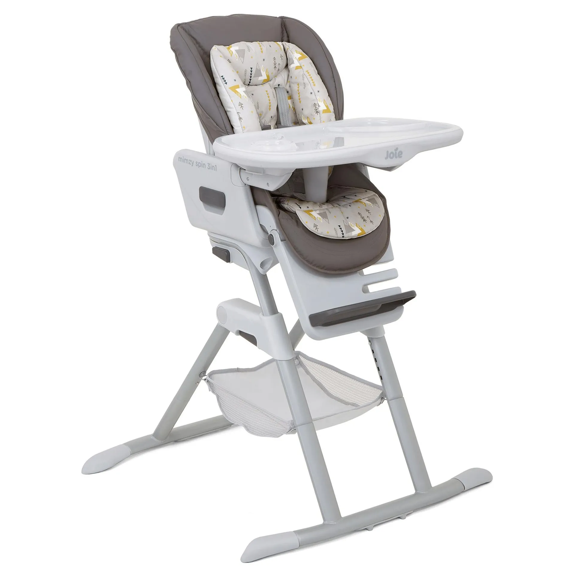 Joie Mimzy Spin 3in1 Highchair in Geometric Mountains