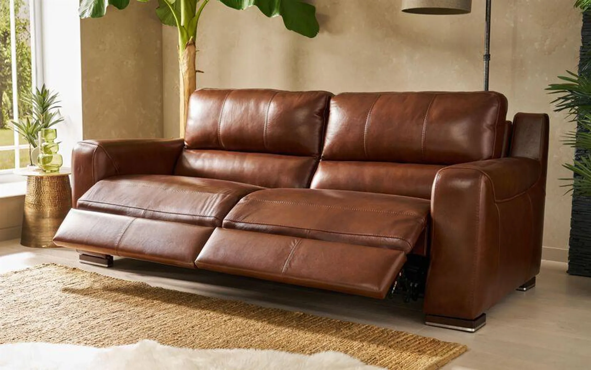 Sisi Italia Lucca 4 Seater Power Recliner Sofa