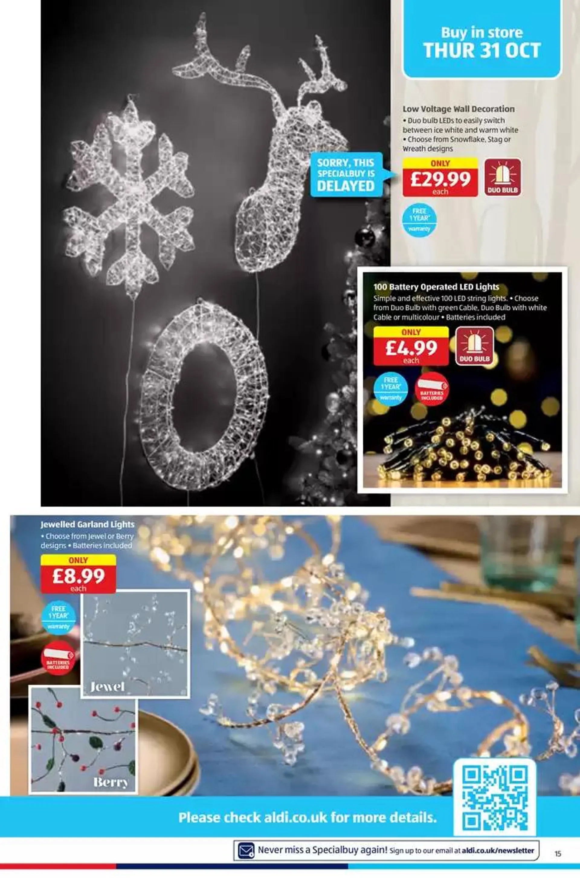 Aldi SpecialBuys UK from 26 October to 9 November 2024 - Catalogue Page 15