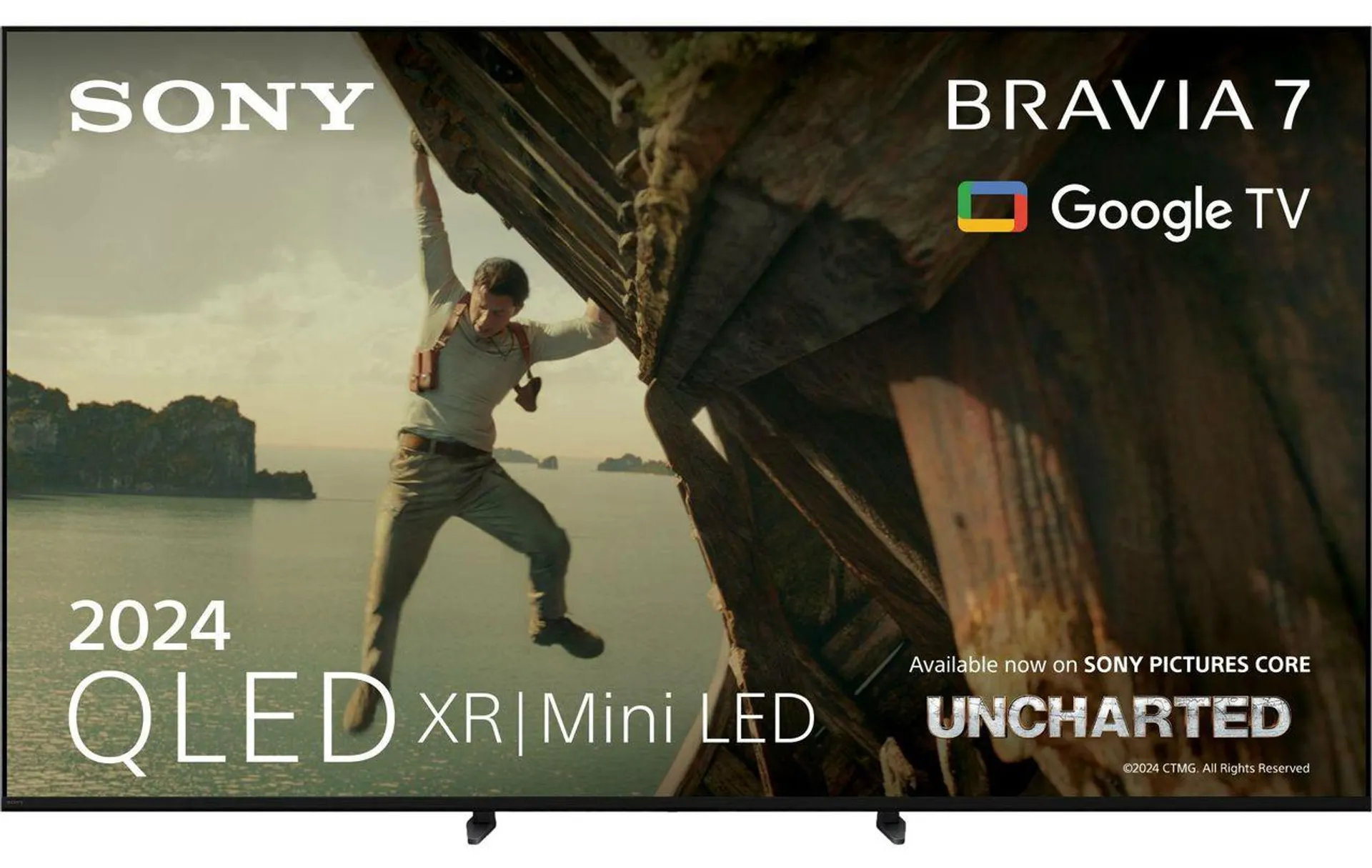 Sony Bravia 7 XR70 75" 4K Ultra HD MiniLED QLED Smart Android Google TV - K75XR70PU