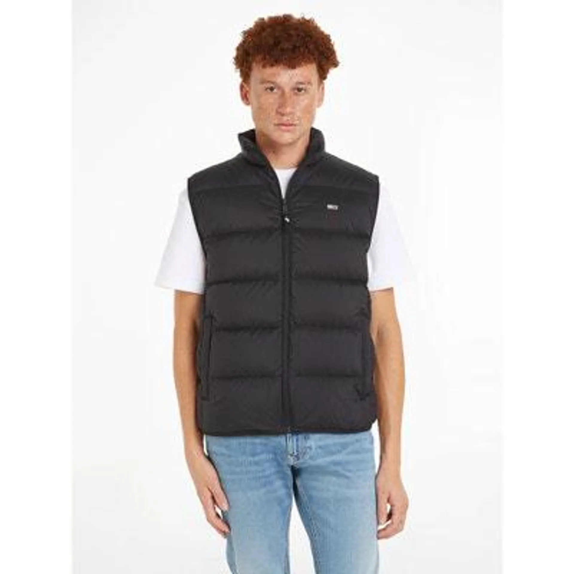 Lightweight Padded Gilet with Embroidered Logo