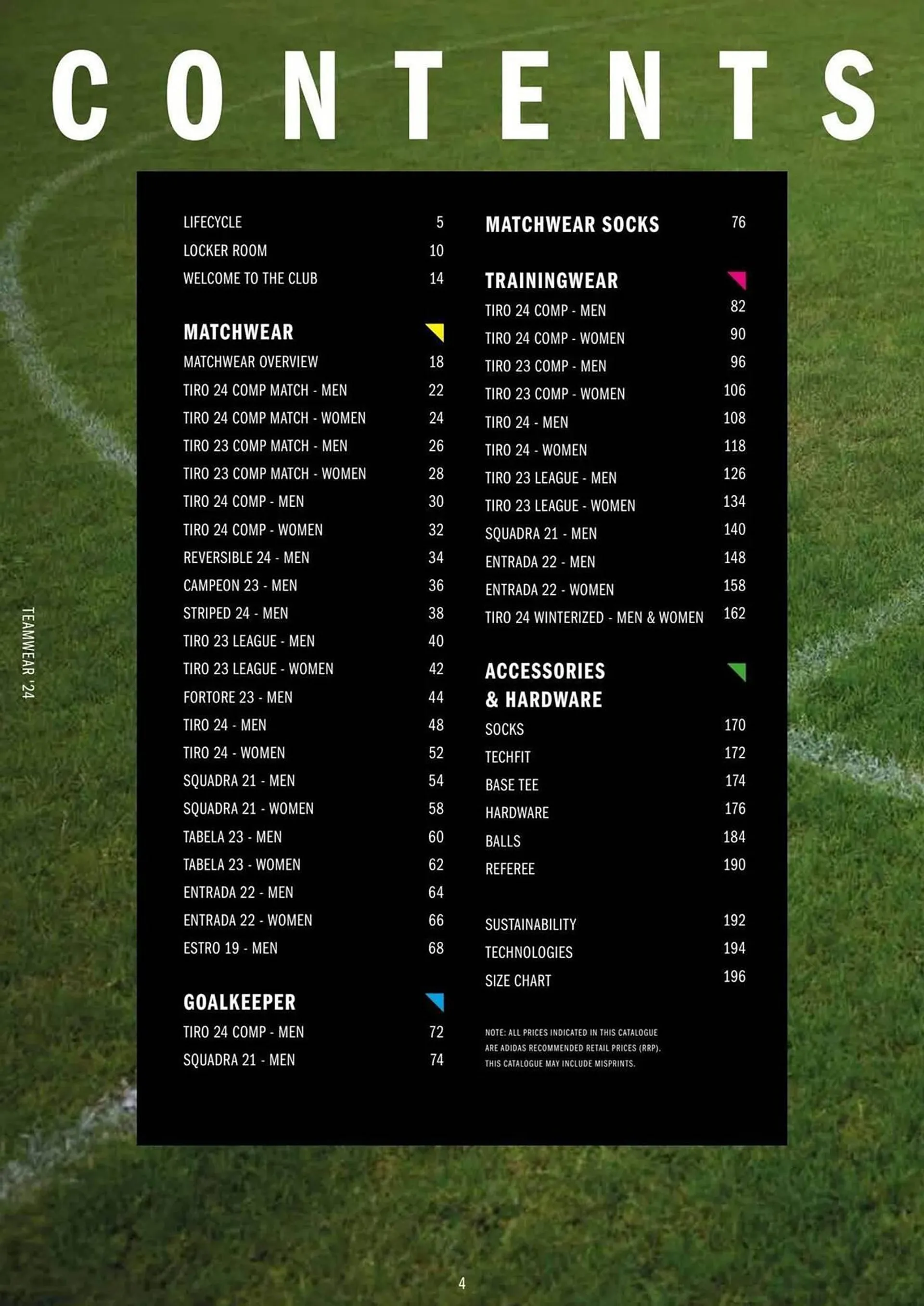 Adidas leaflet from 11 March to 31 December 2024 - Catalogue Page 4