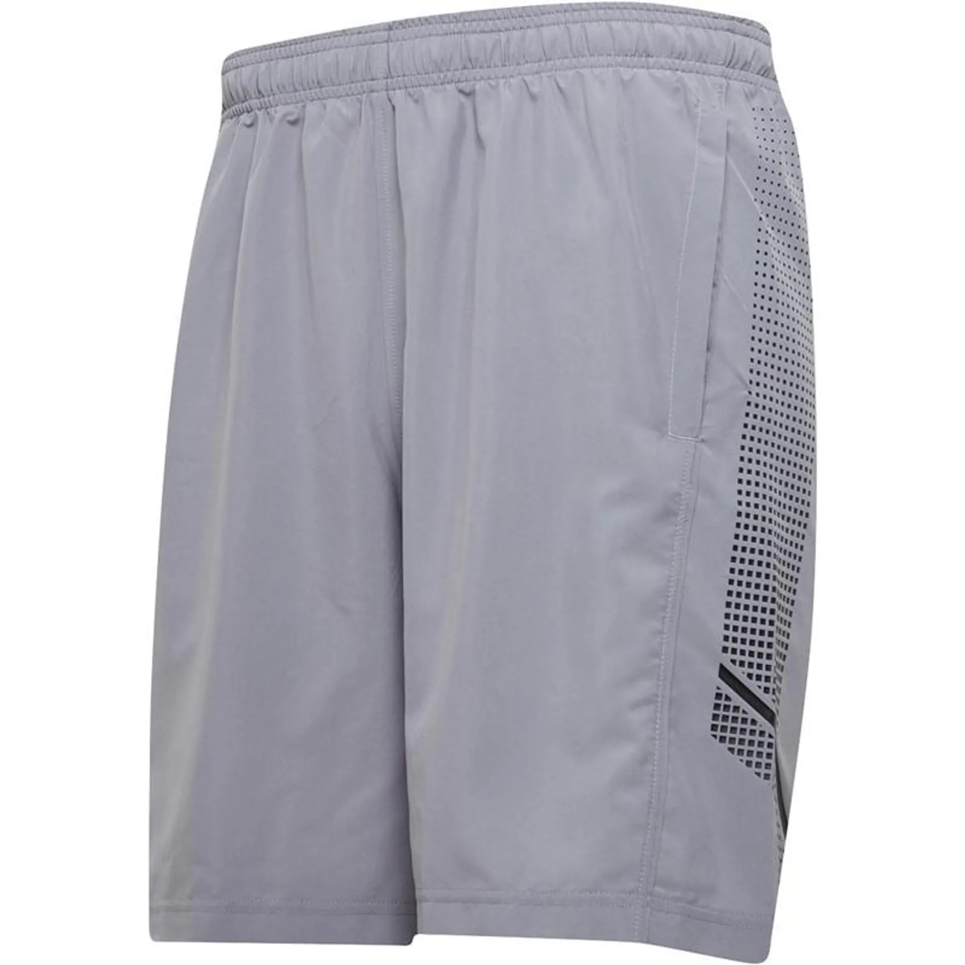 Under Armour Mens UA Woven Graphic Shorts Grey
