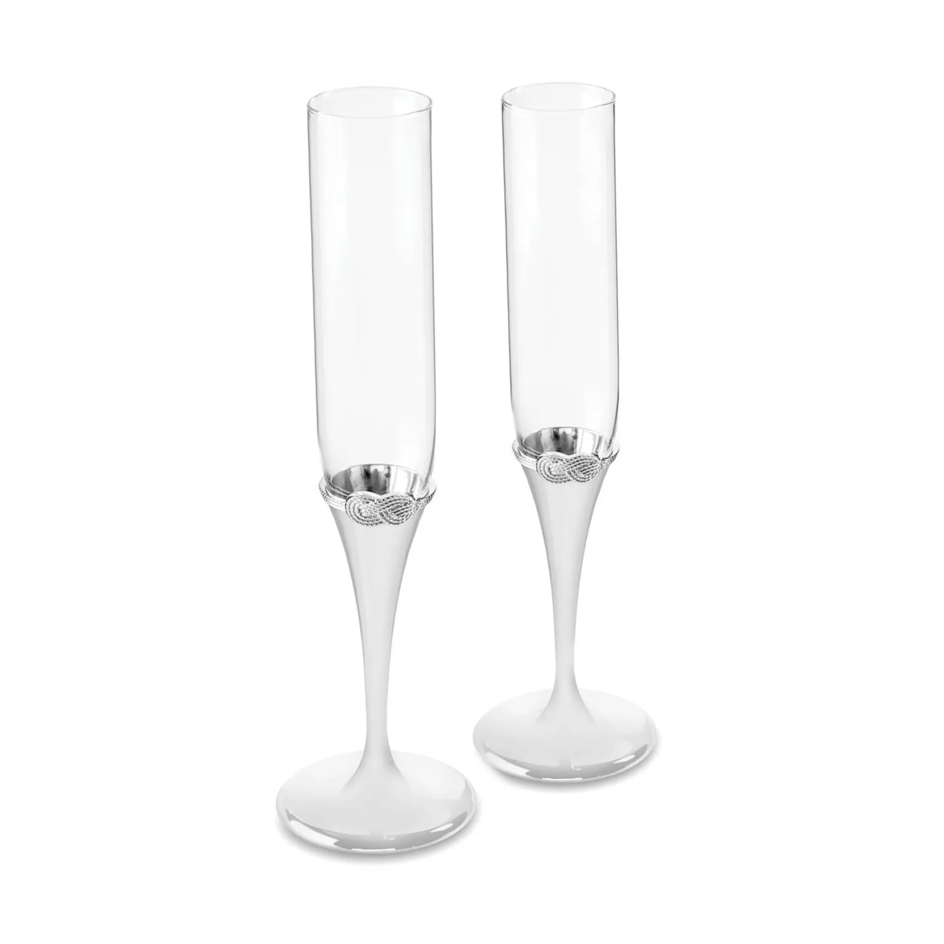 Vera Wang Infinity Toasting Flute, Set of 2