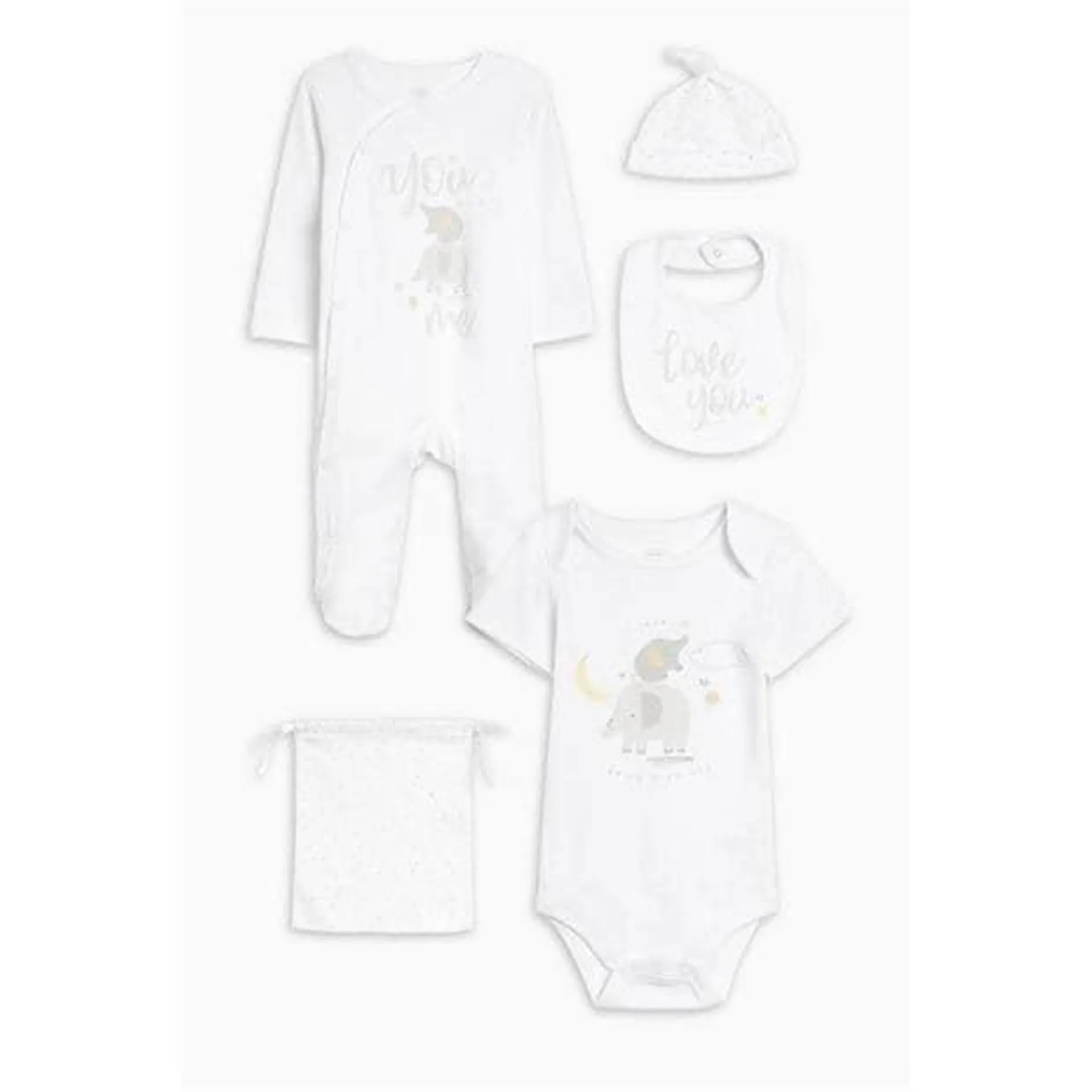 Baby Unisex 5 Piece You and Me Set