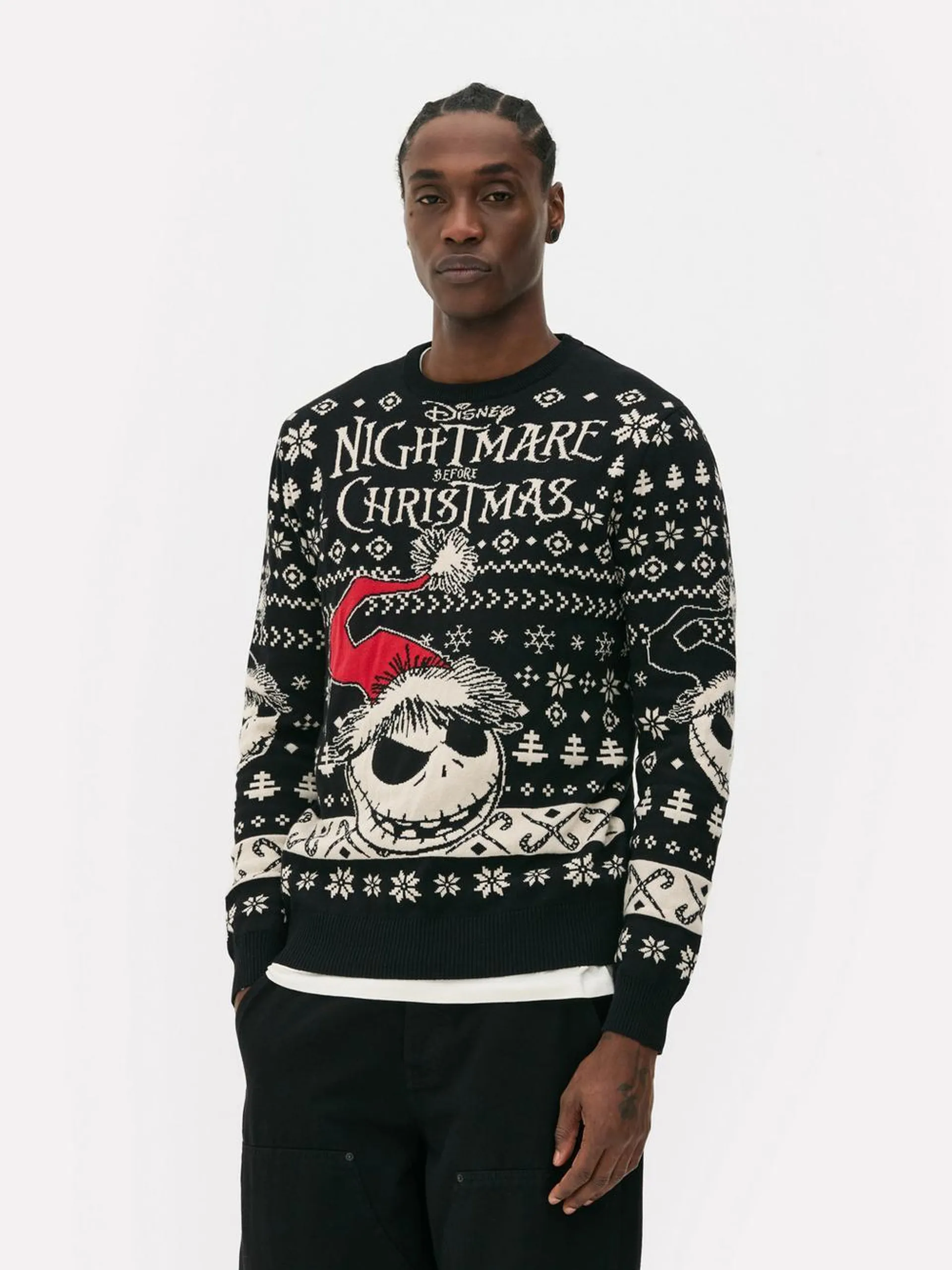 Disney Tim Burton’s The Nightmare Before Christmas Fair Isle Jumper