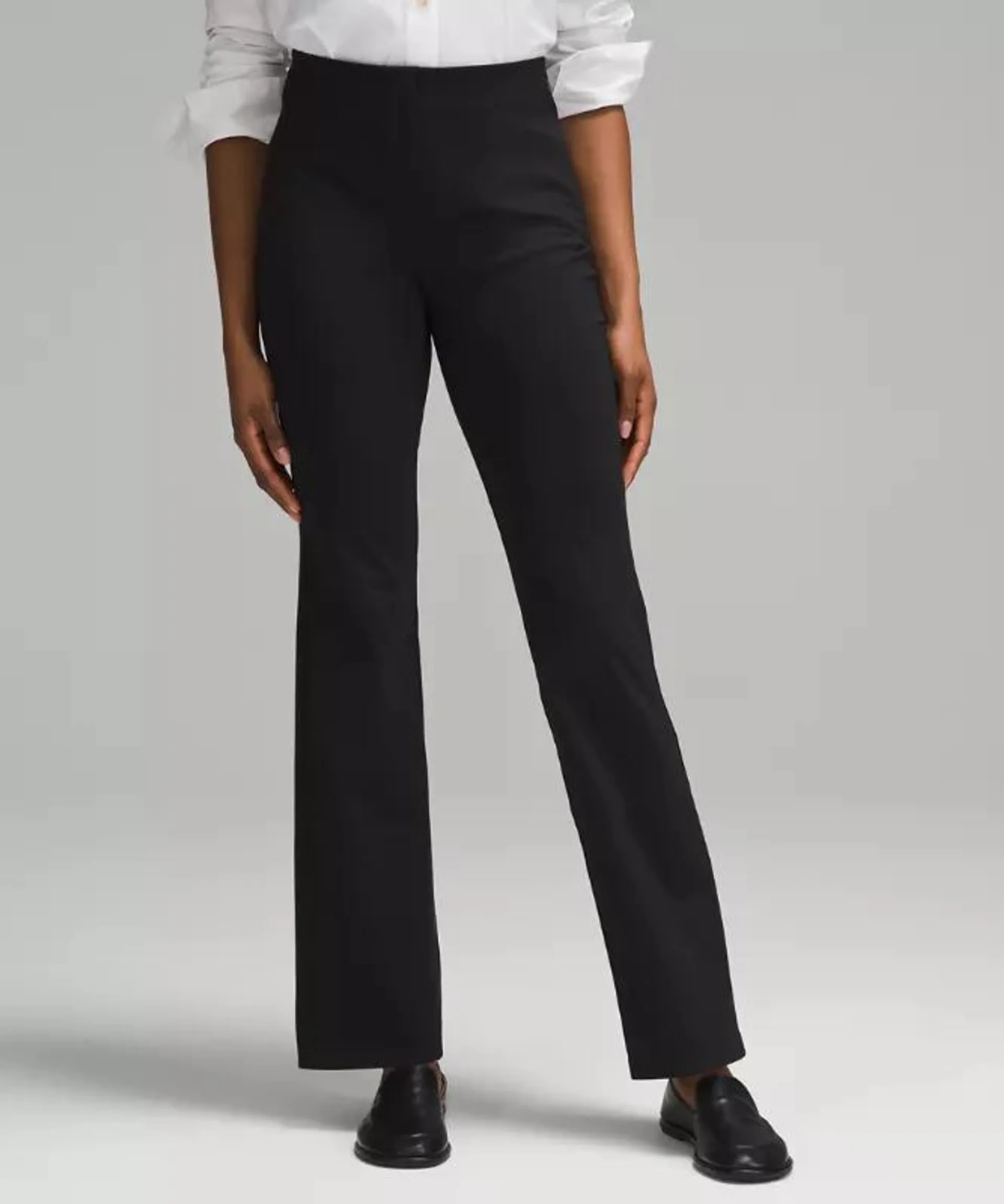 Smooth Fit Pull-On High-Rise Pants
