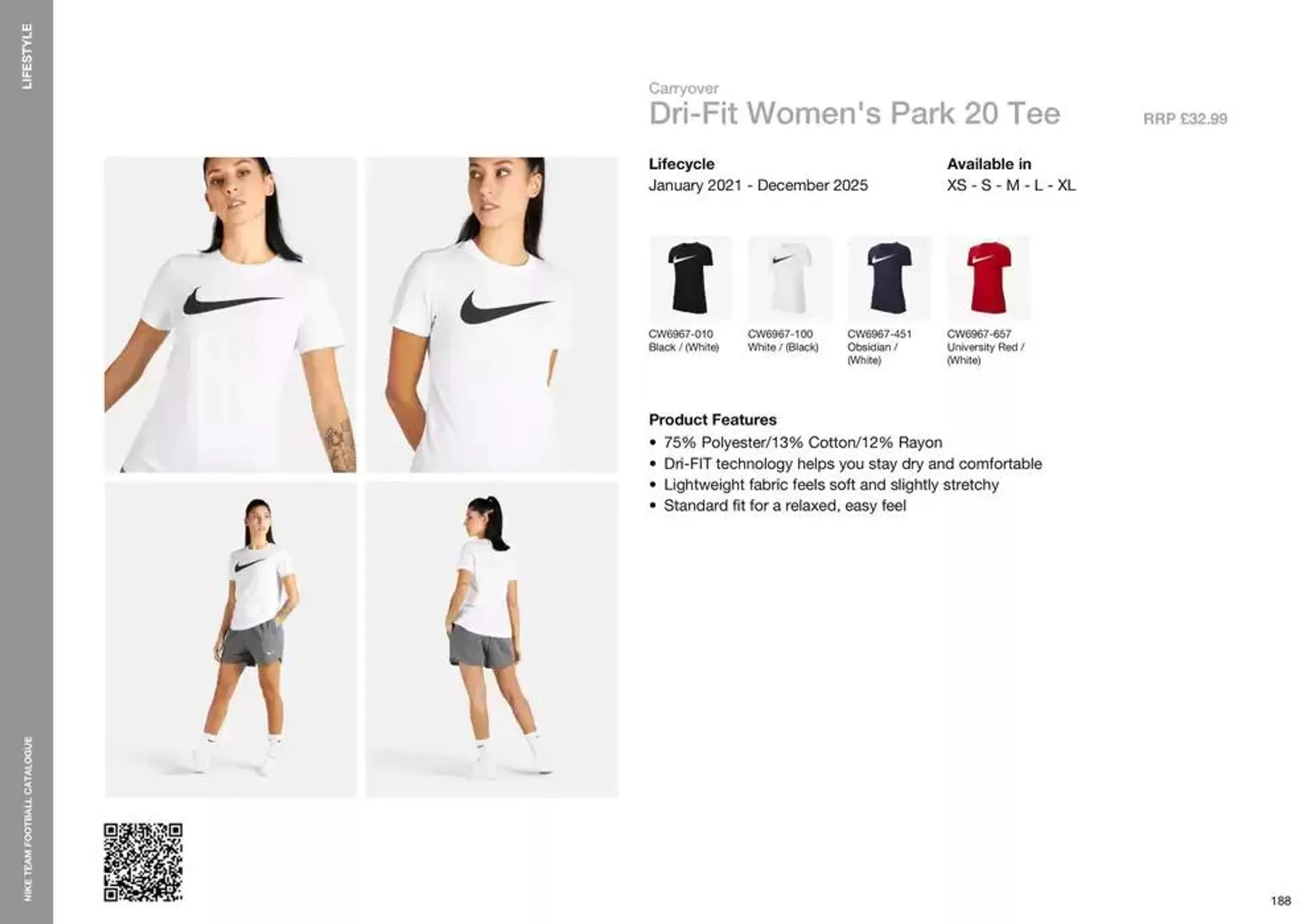 Nike 2024 Catalogue from 12 June to 31 December 2024 - Catalogue Page 188