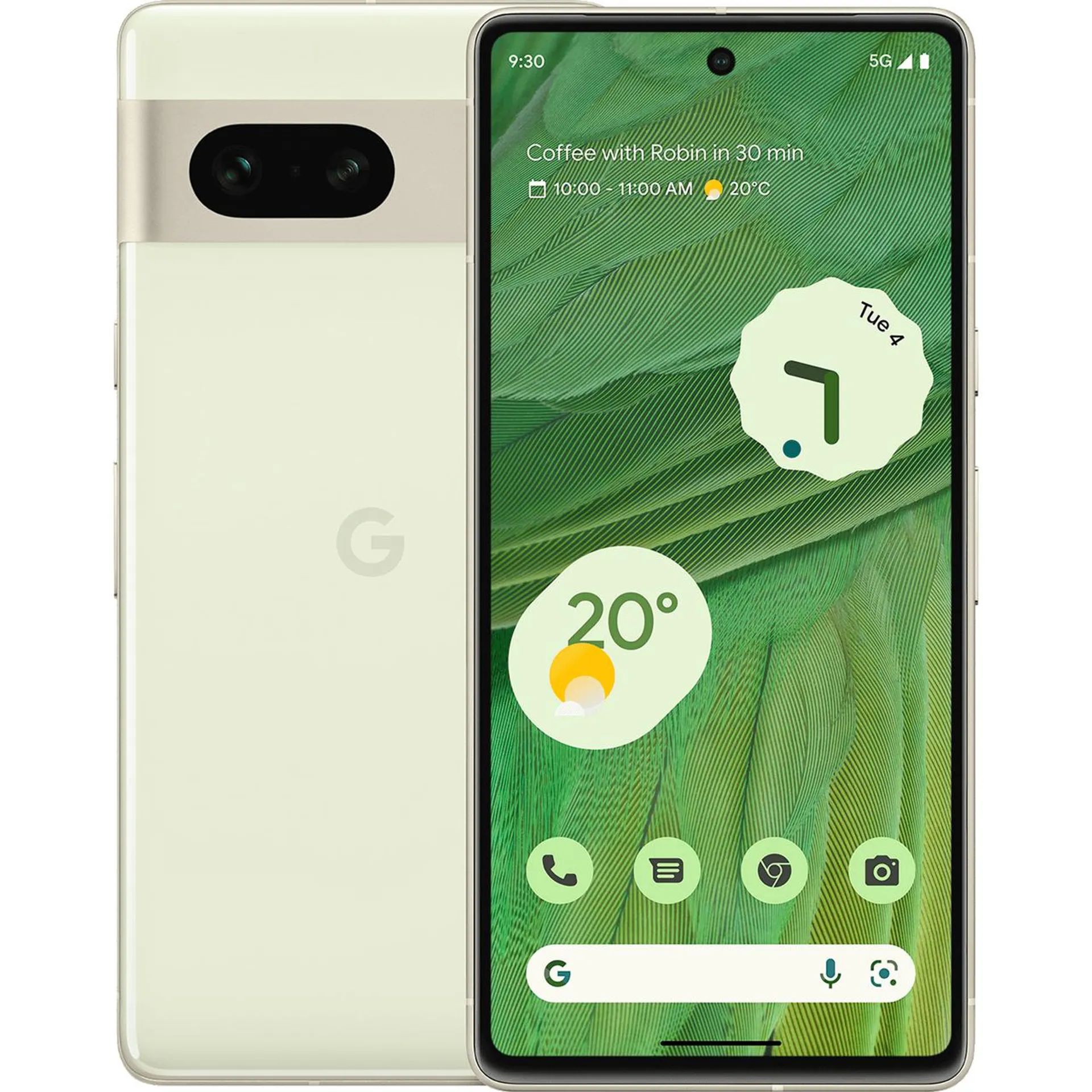 Google Pixel 7 128GB in Lemongrass Yellow