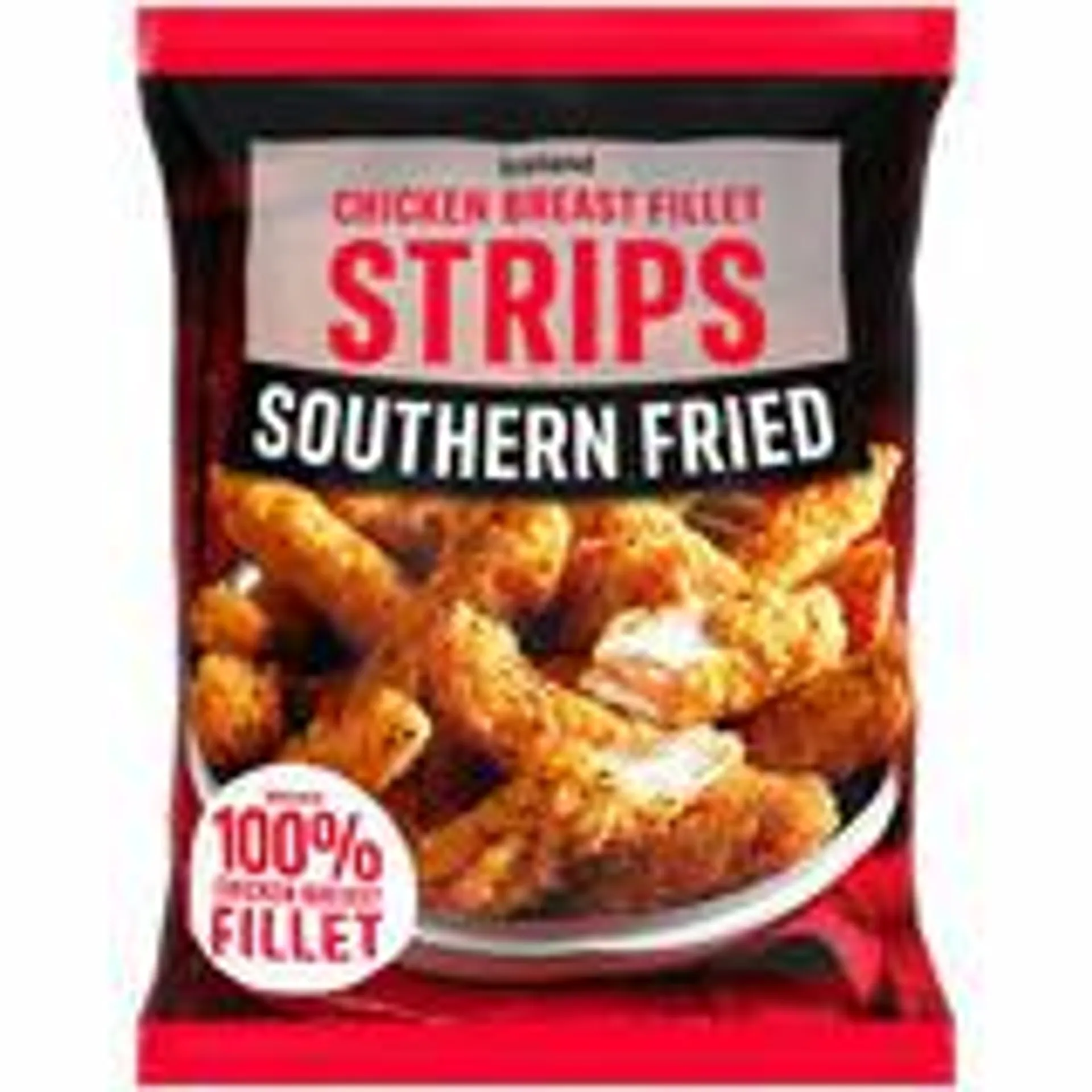 Iceland Southern Fried Chicken Breast Fillet Strips 500g
