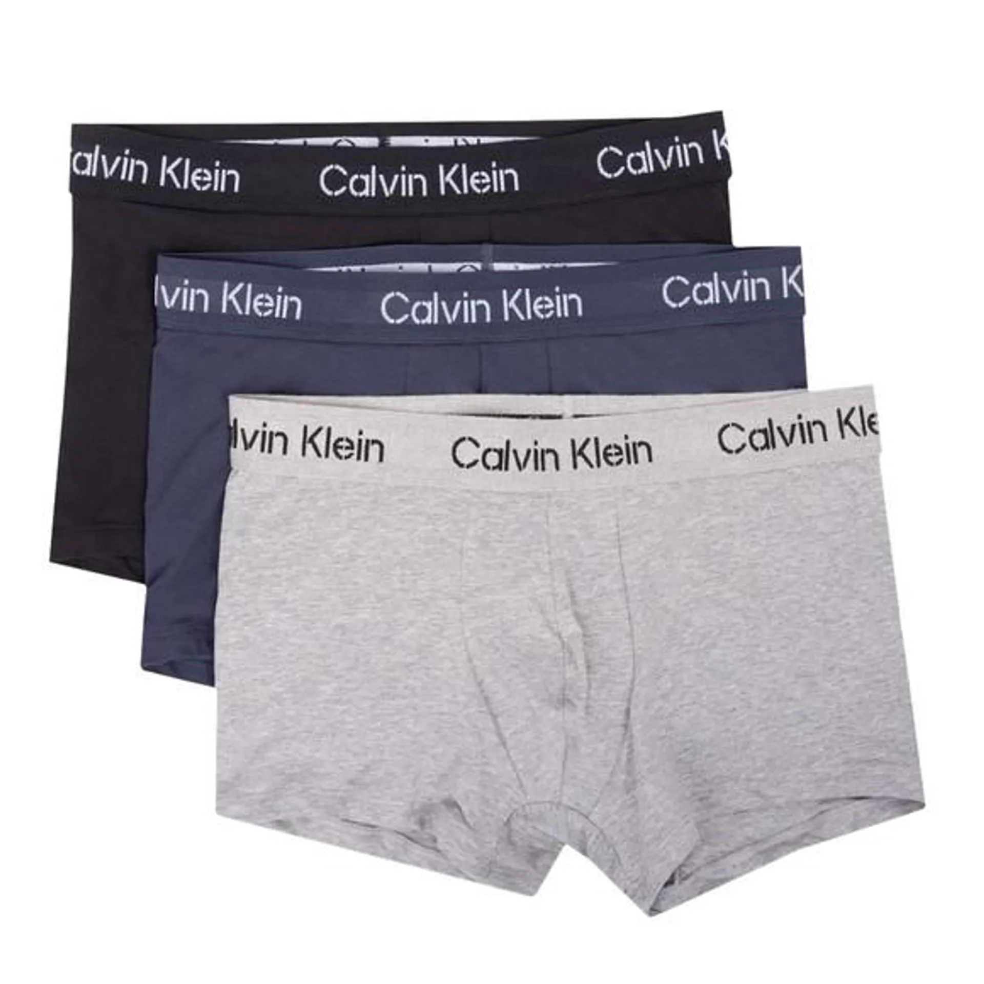 Mens Multicoloured 3 Pack Stencil Logo Trunks