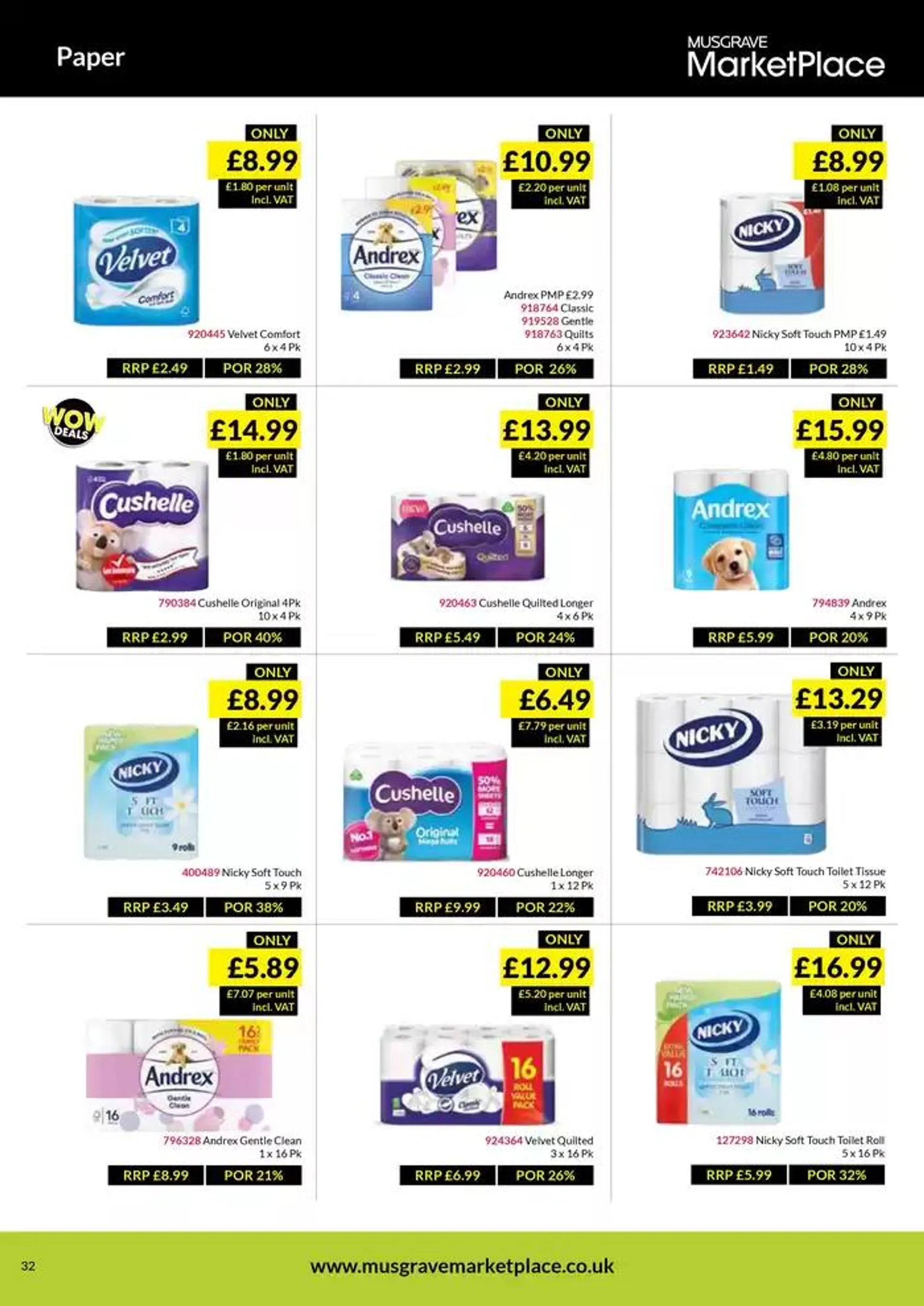 RETAIL DEALS from 29 October to 12 November 2024 - Catalogue Page 32