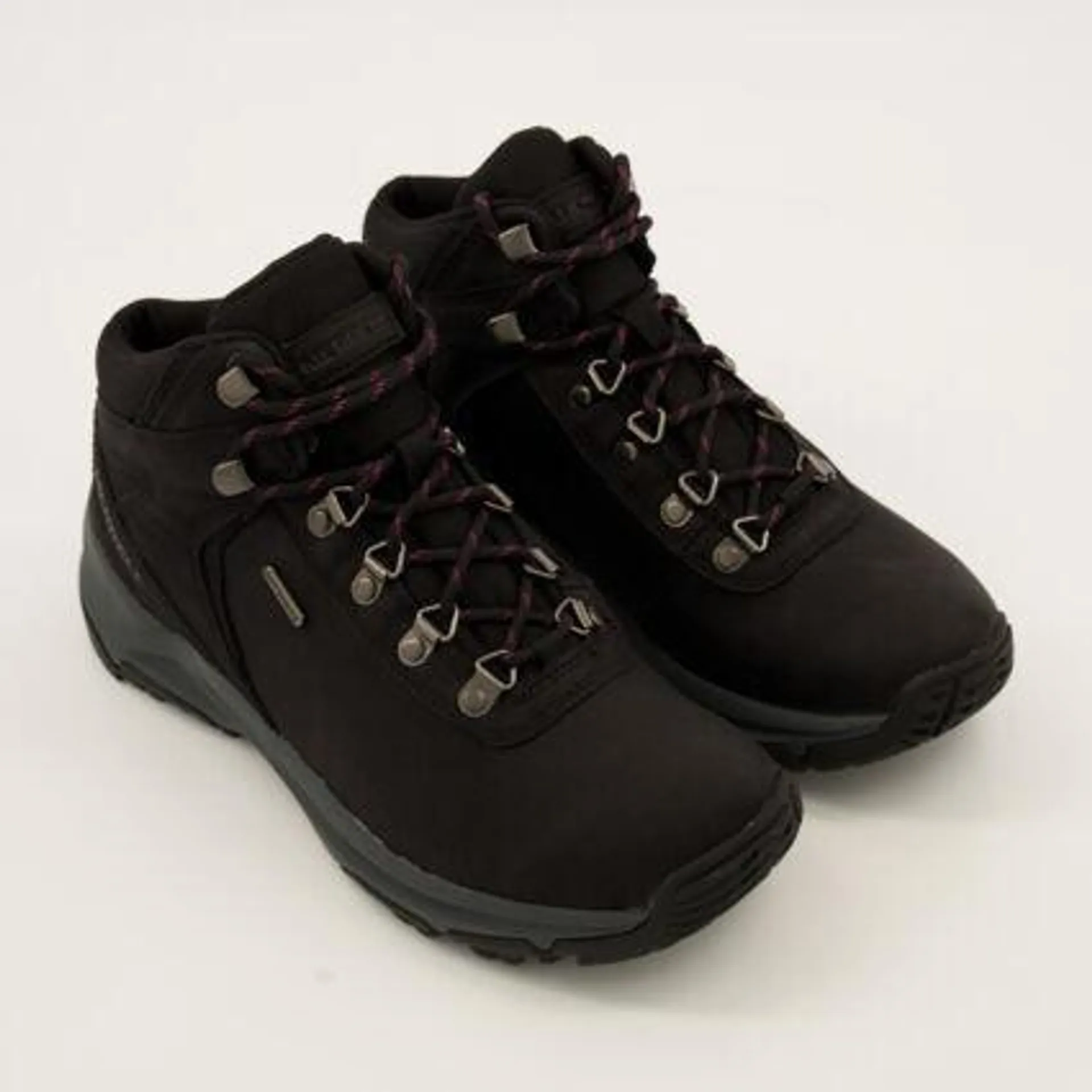 Black Erie Mid Walking Boots