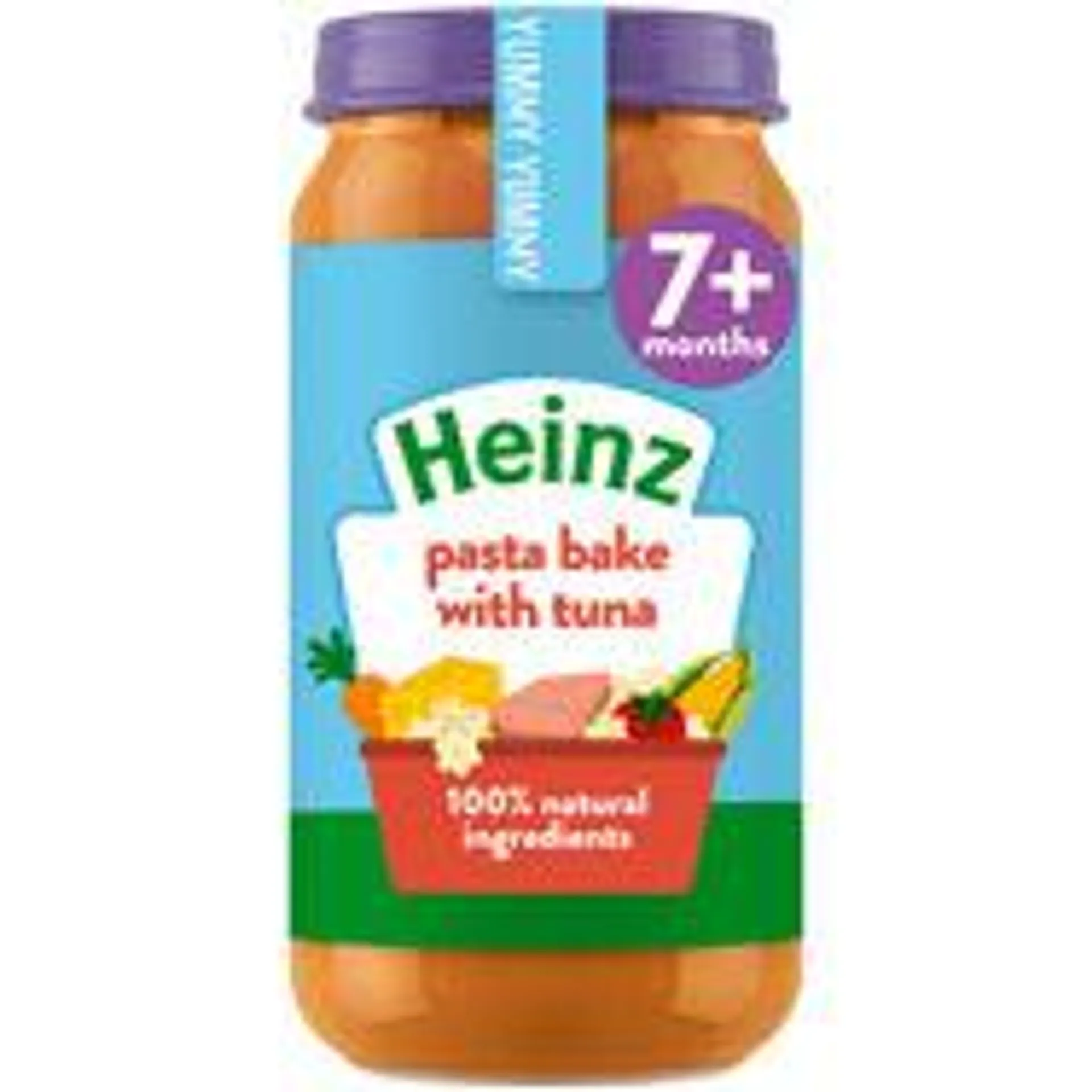 Heinz By Nature Pasta Bake with Tuna Baby Food Jar 7+ Months