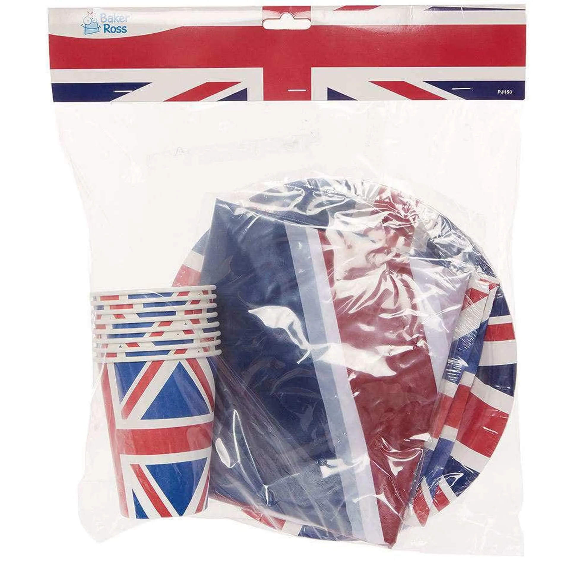 Union Jack Tableware Party Set