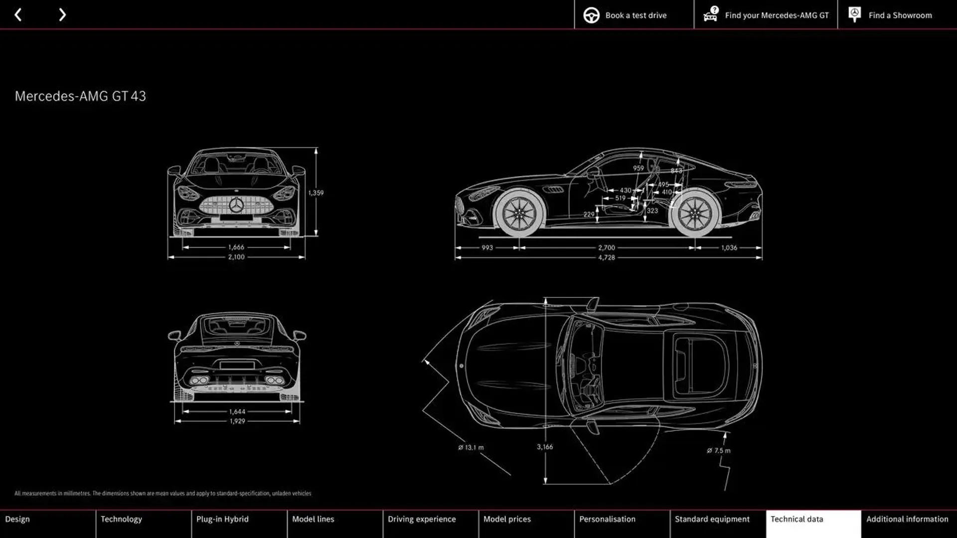 Mercedes-AMG GT Coupé from 11 October to 11 October 2025 - Catalogue Page 59