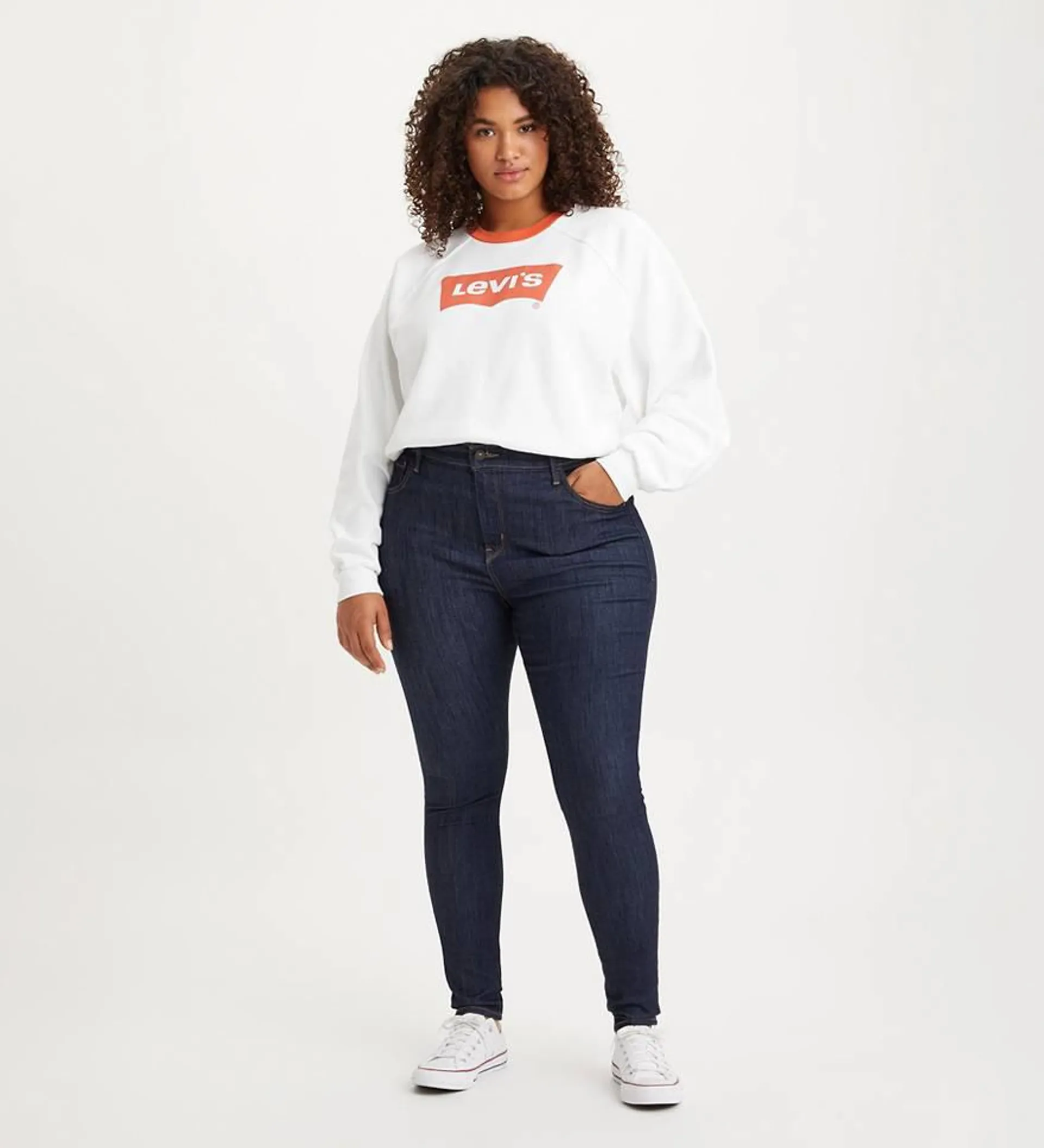 720™ High Rise Super Skinny Jeans (plus)