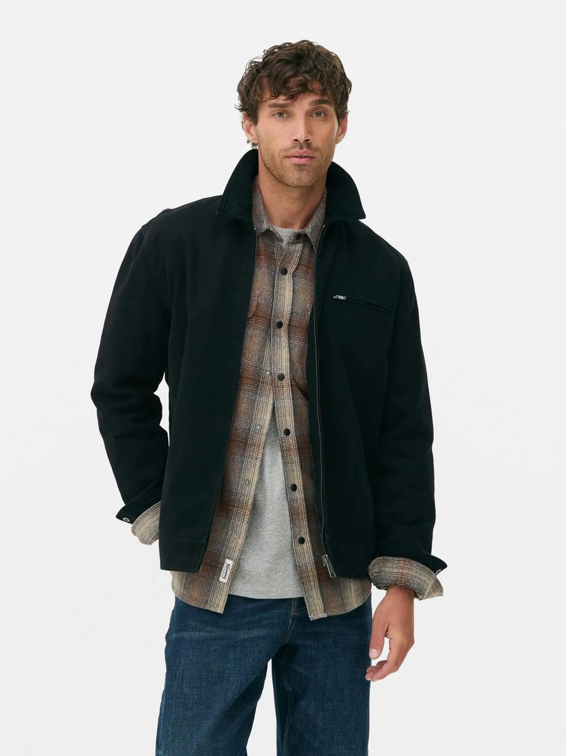 The Stronghold Corduroy Collar Jacket