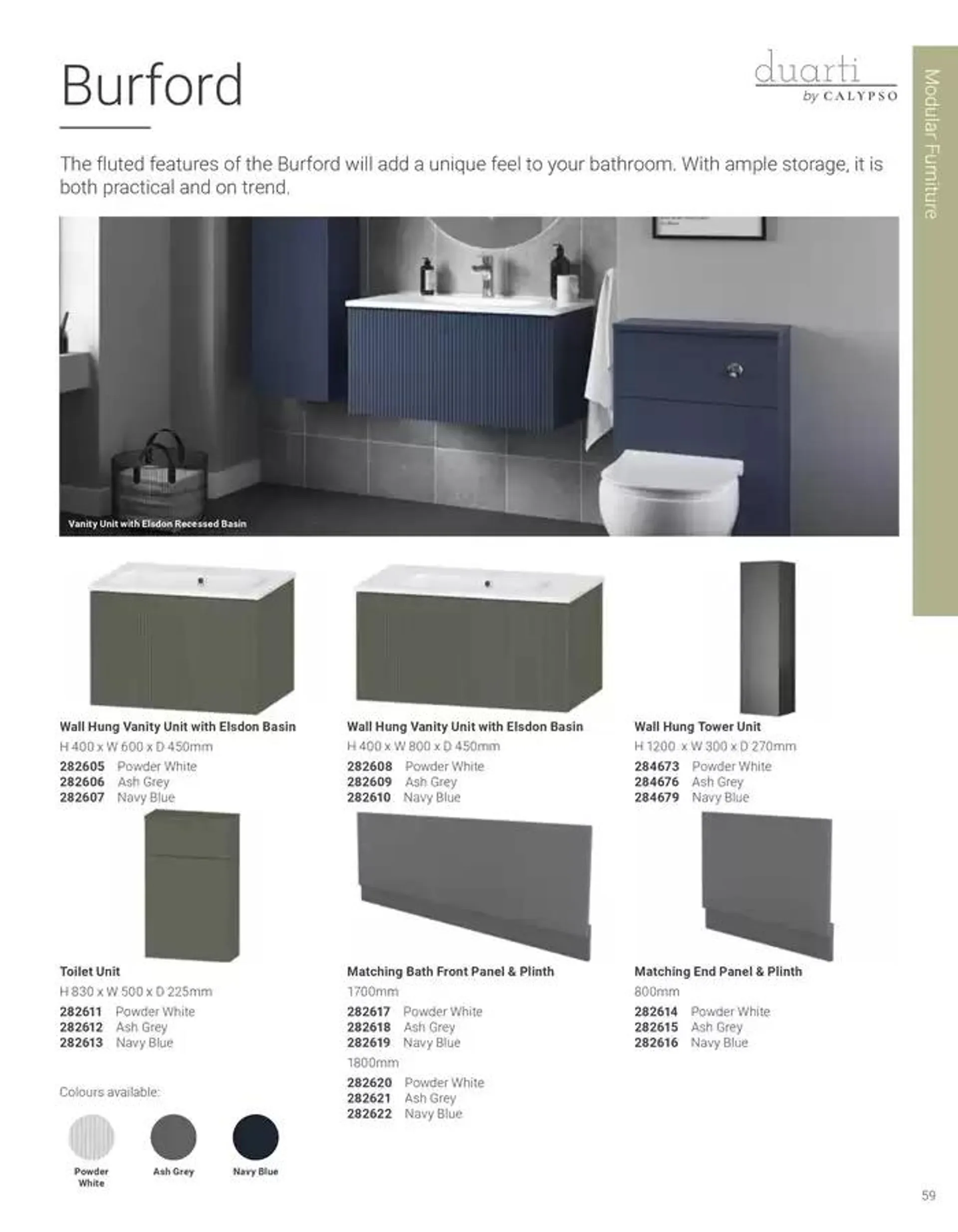 Wickes Bespoke Bathrooms brochure from 5 November to 31 December 2024 - Catalogue Page 59