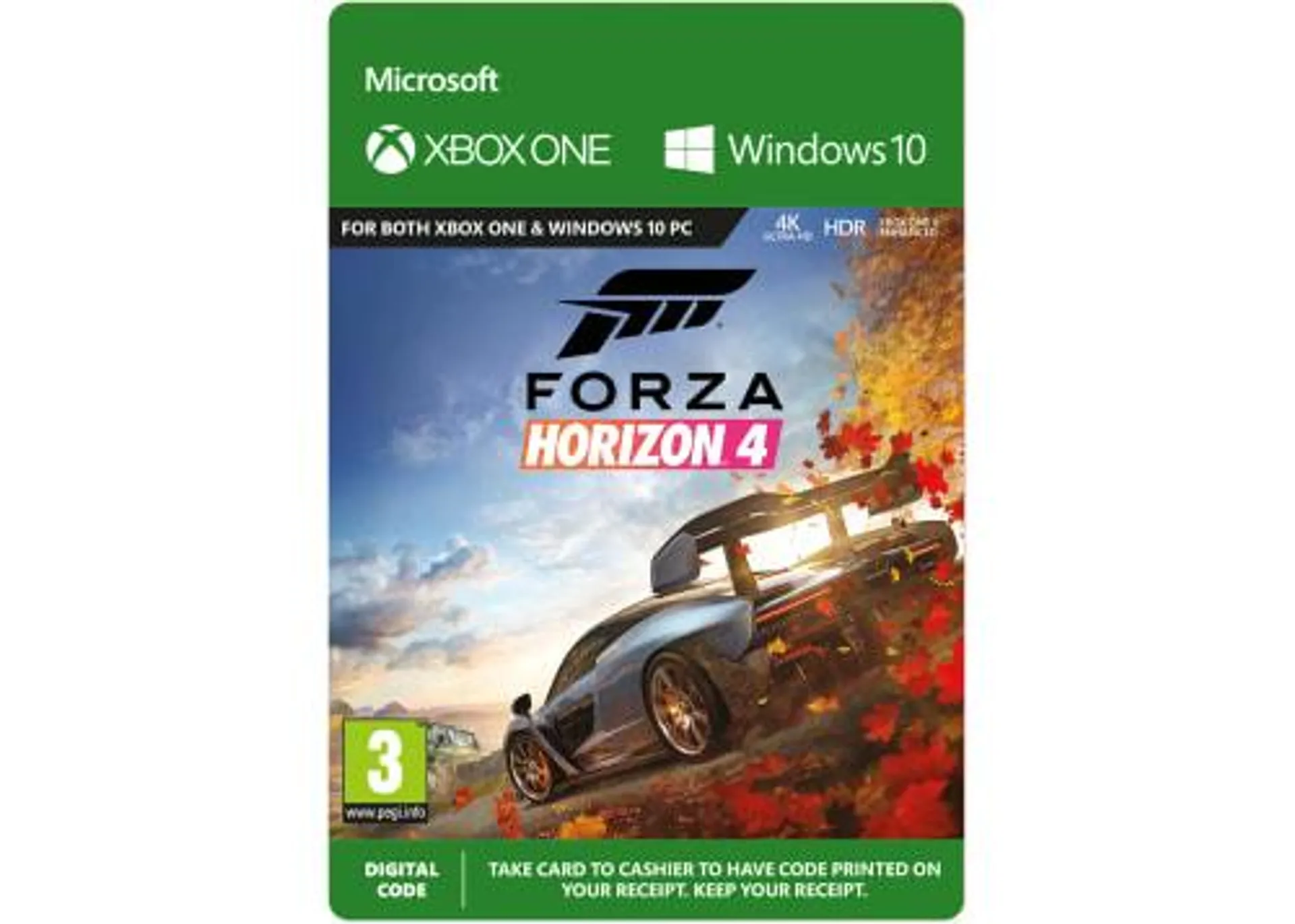 Forza Horizon 4: Standard Edition (Xbox One)