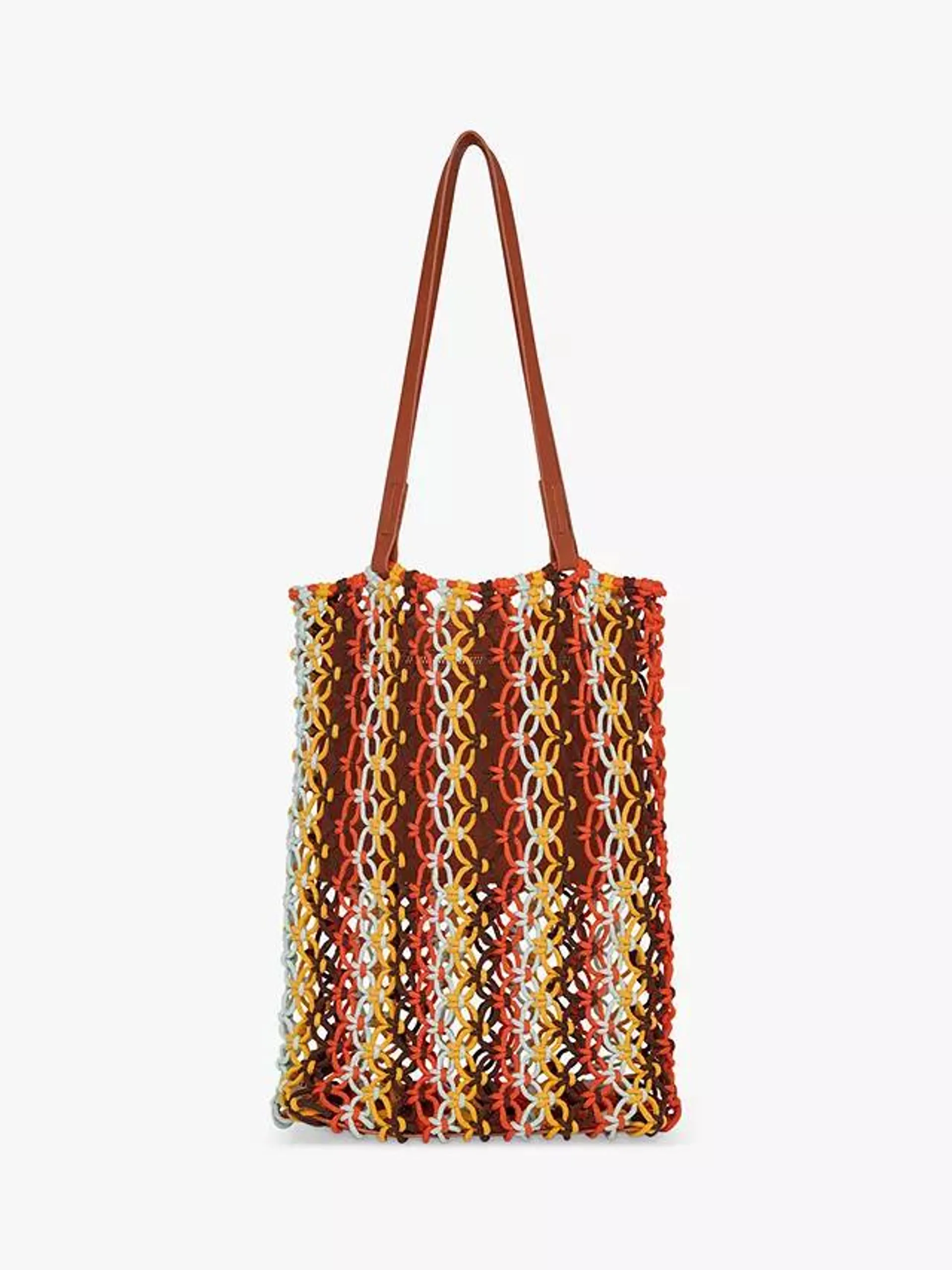 Whistles Chaya Striped Shopper Bag, Multi