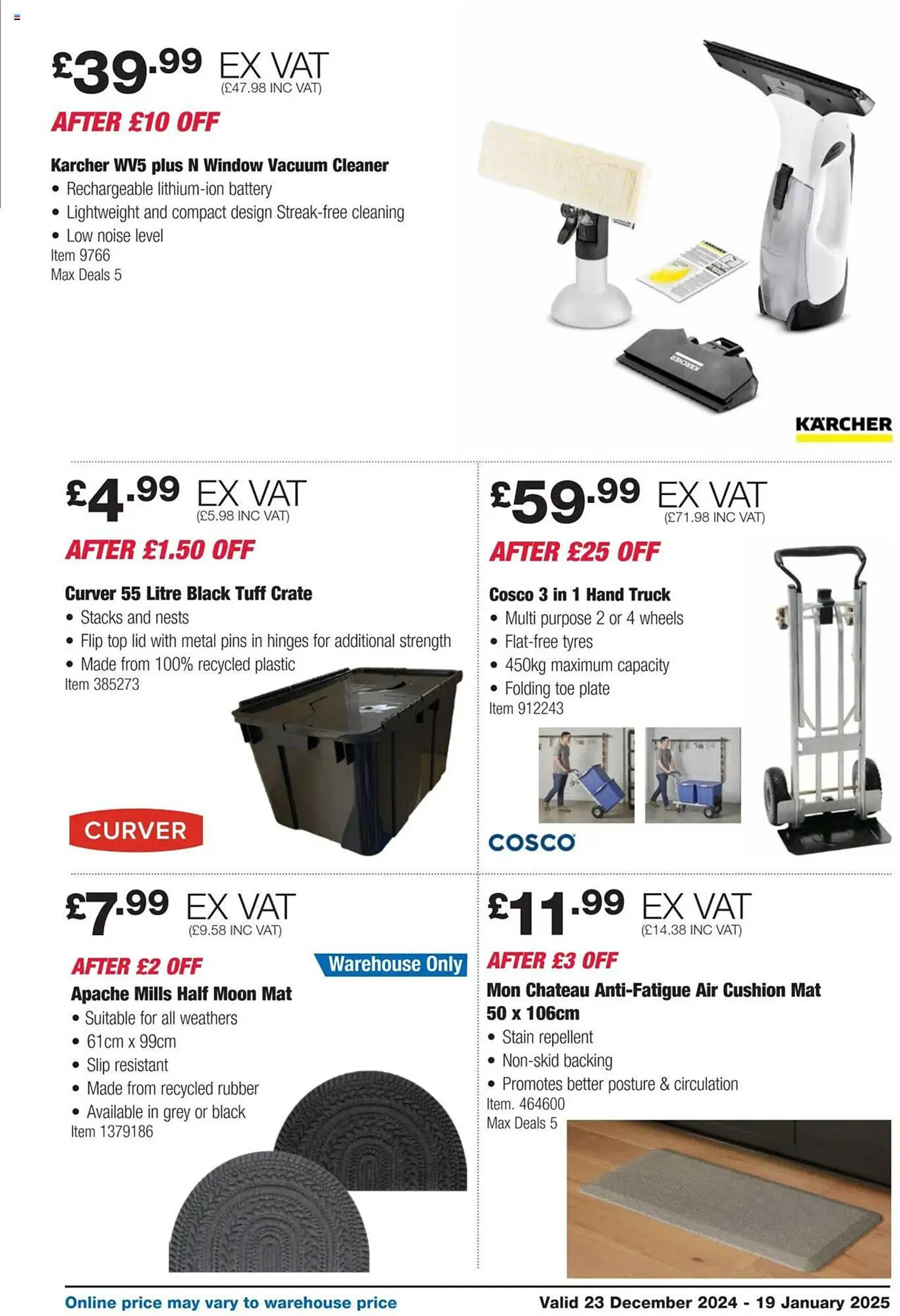 Costco leaflet from 23 December to 19 January 2025 - Catalogue Page 5