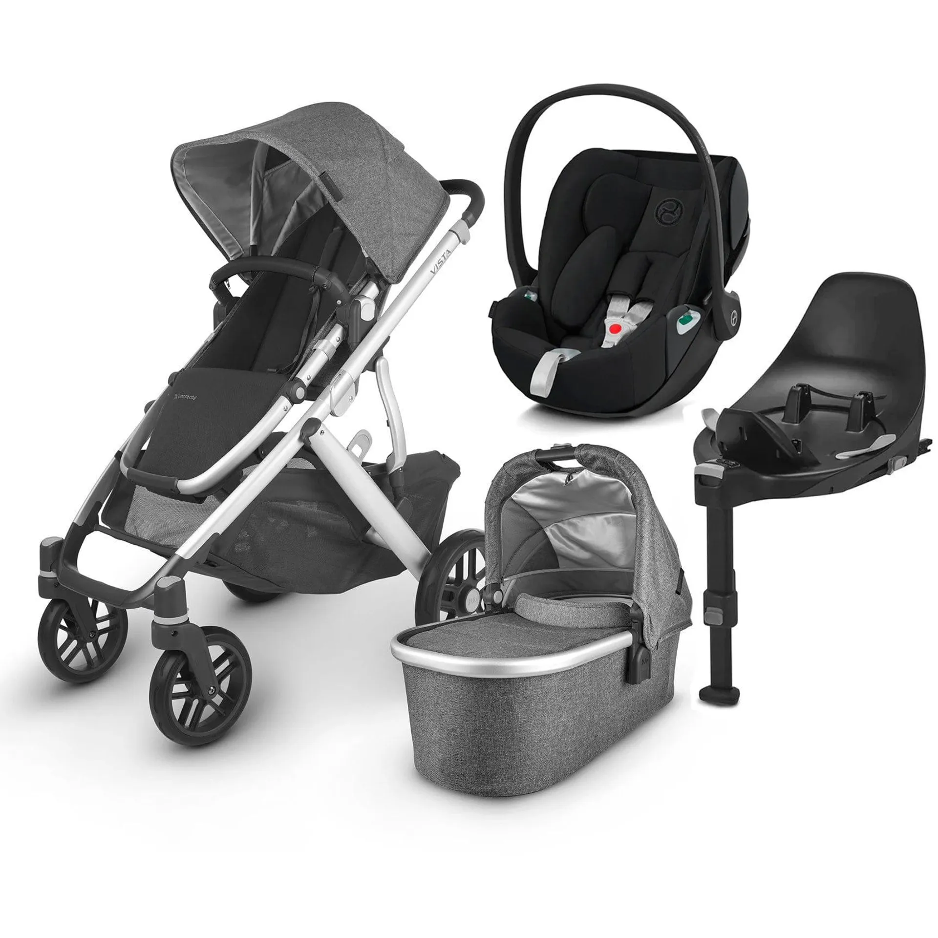 Uppababy Vista V2 Cloud T & Base Travel System in Jordan