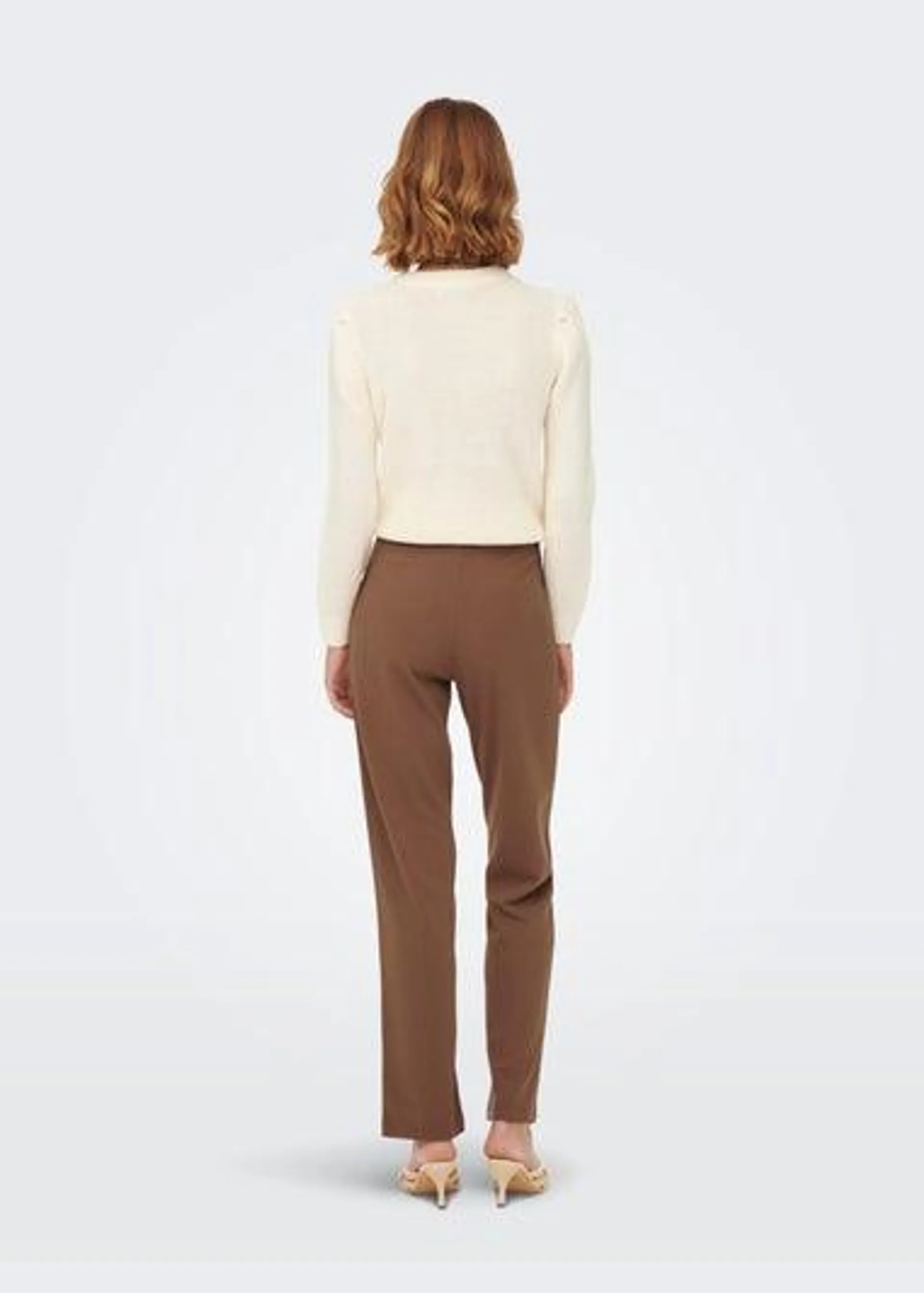 JDY Walnut Straight Trousers