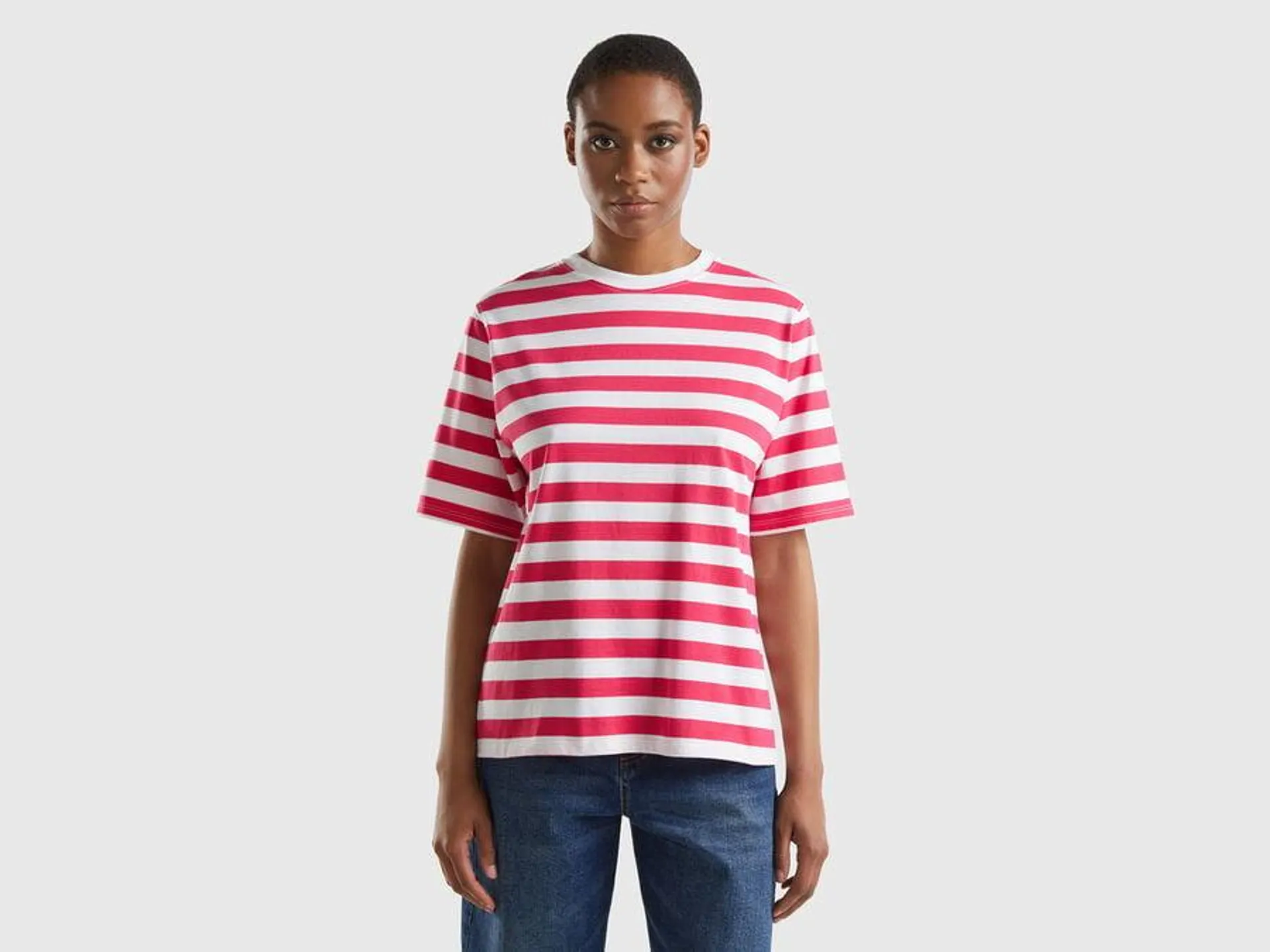 Striped comfort fit t-shirt