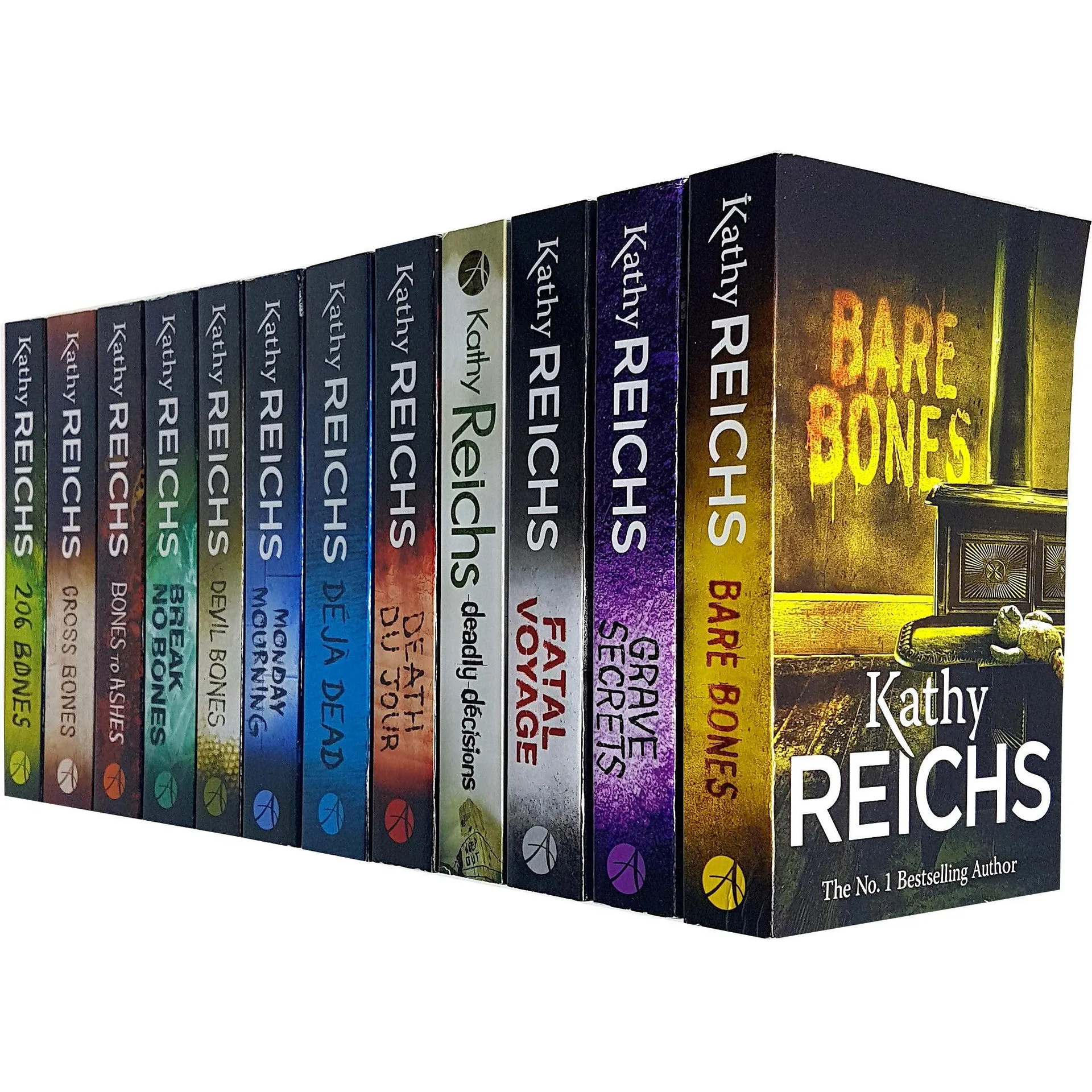 Temperance Brennan Series 1 & 2 Collection 12 Books Set By Kathy Reichs