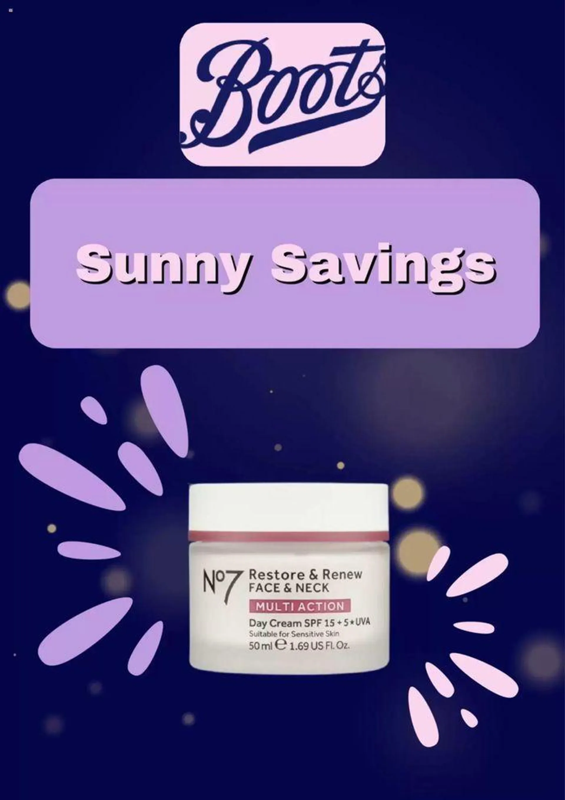 Sunny Savings - 1