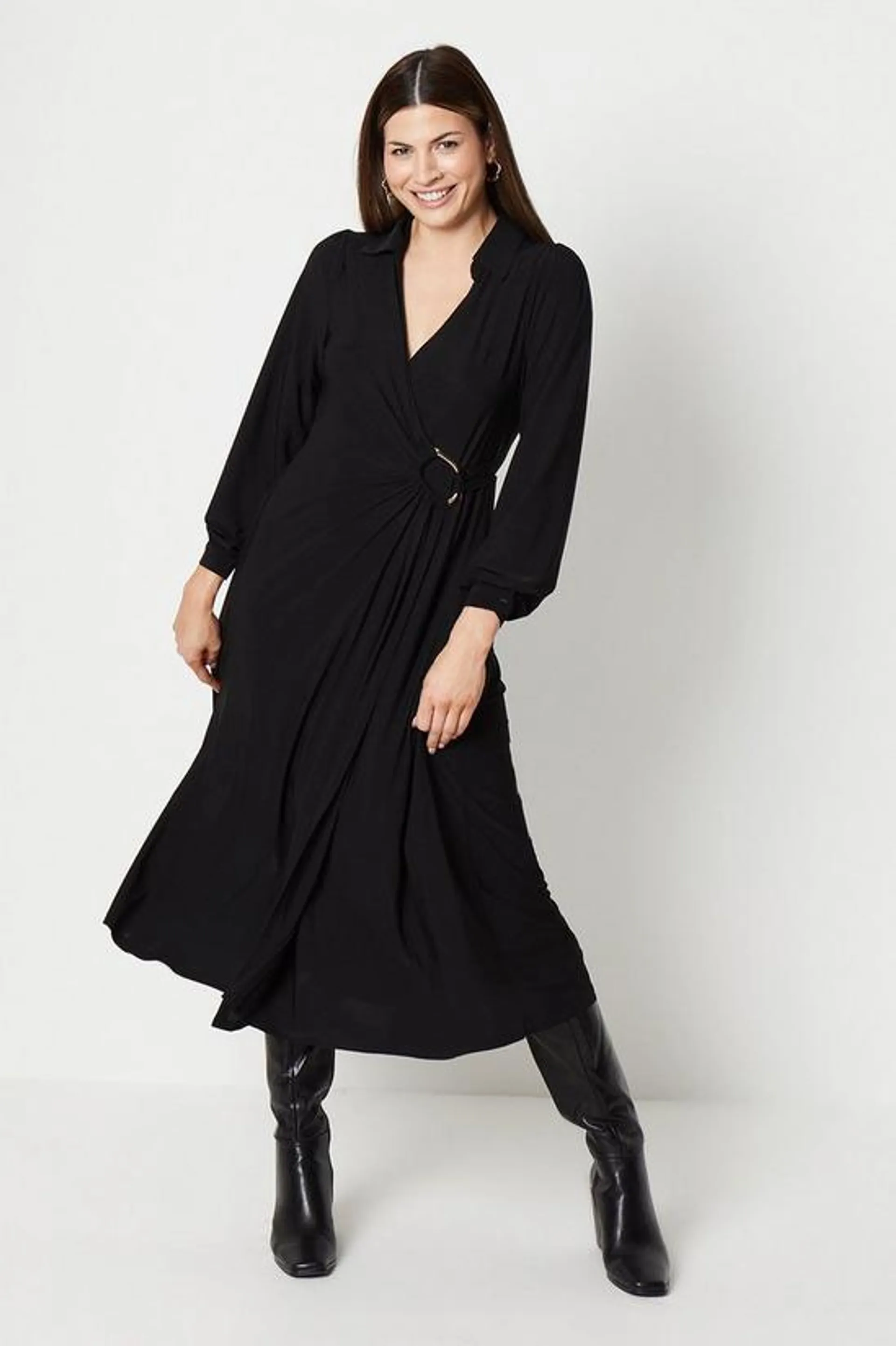 Ity Ring Wrap Dress