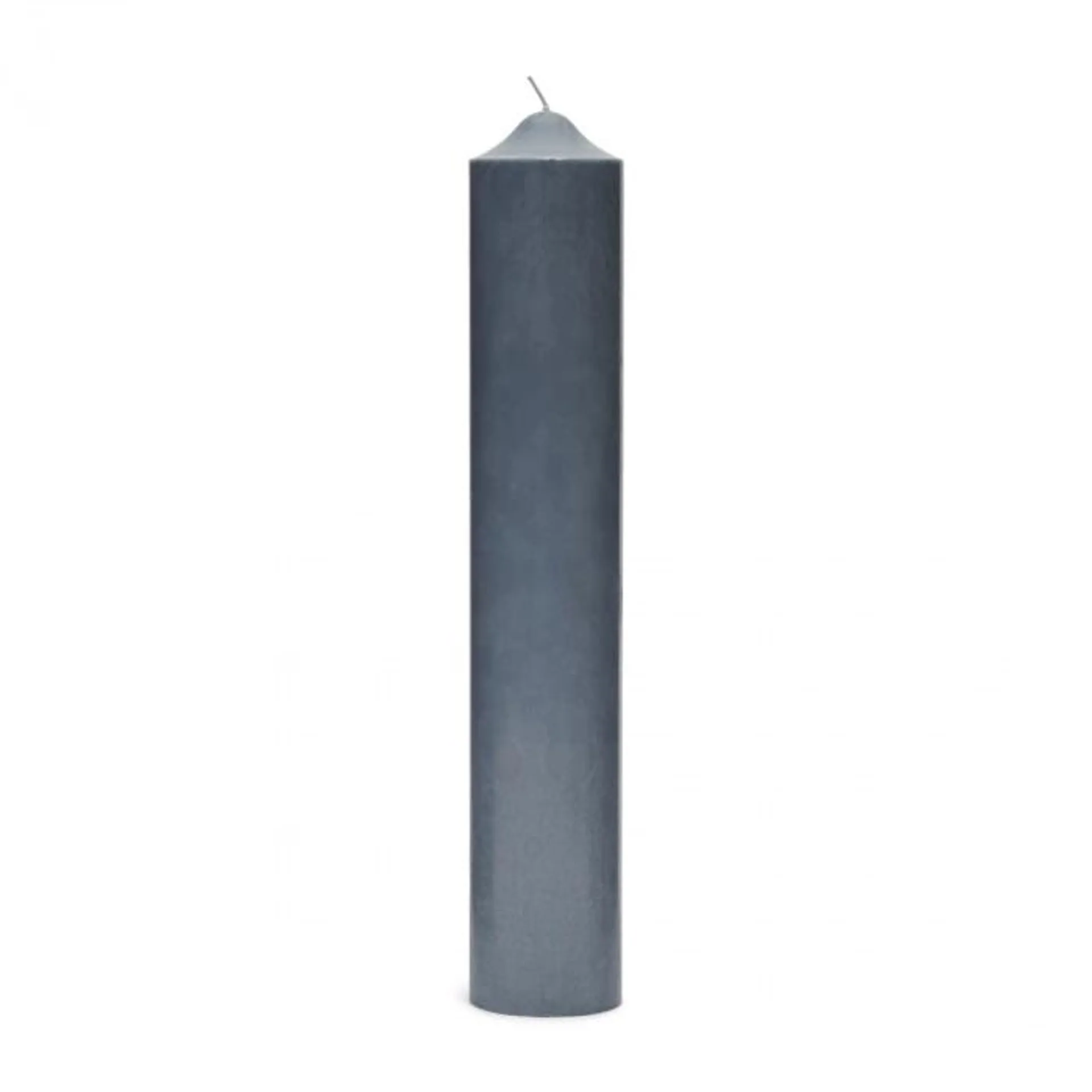 Pillar candle RM Rustic, Blue, 7x40 cm