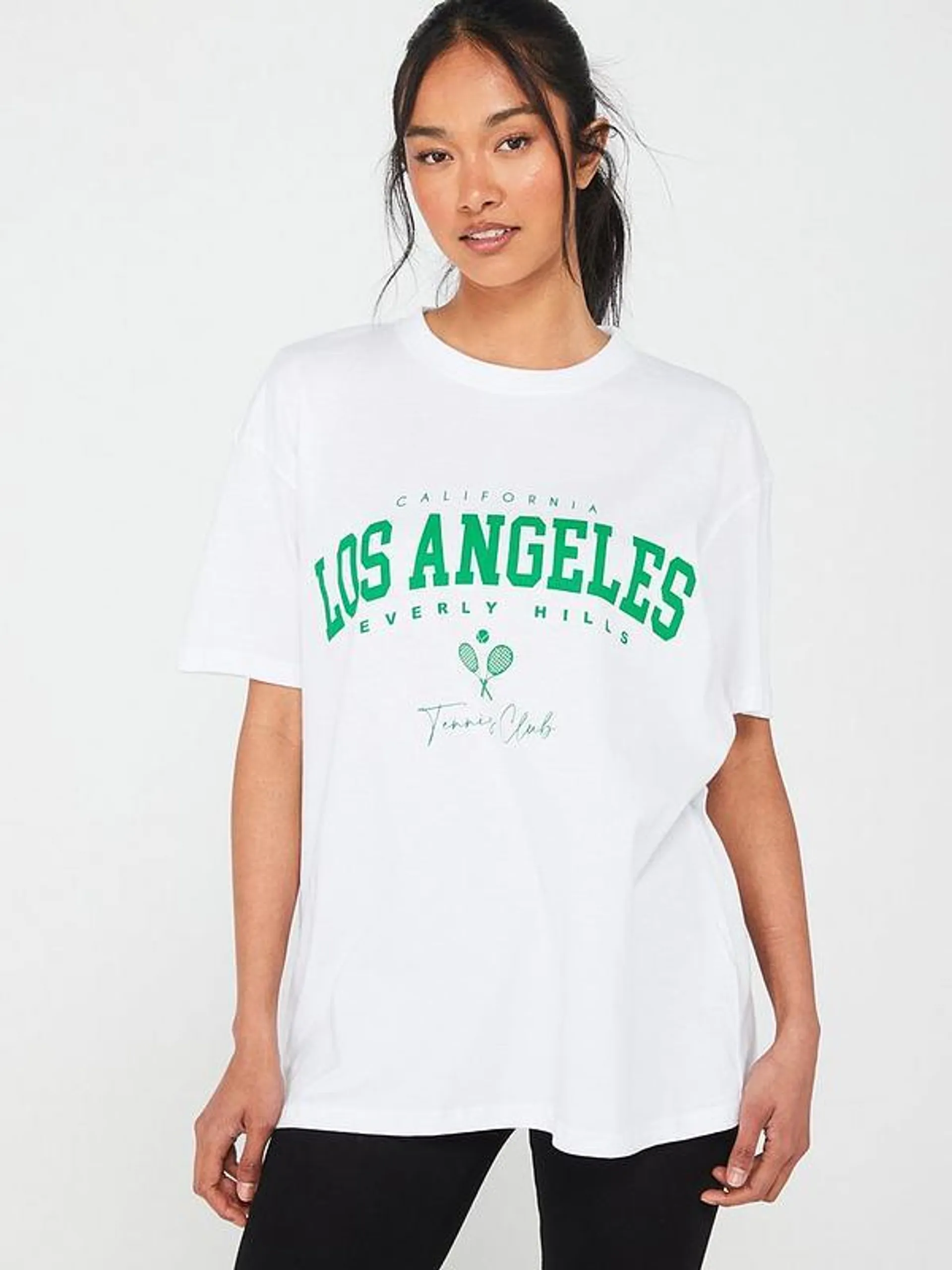 Los Angeles Tennis Club Slogan T shirt