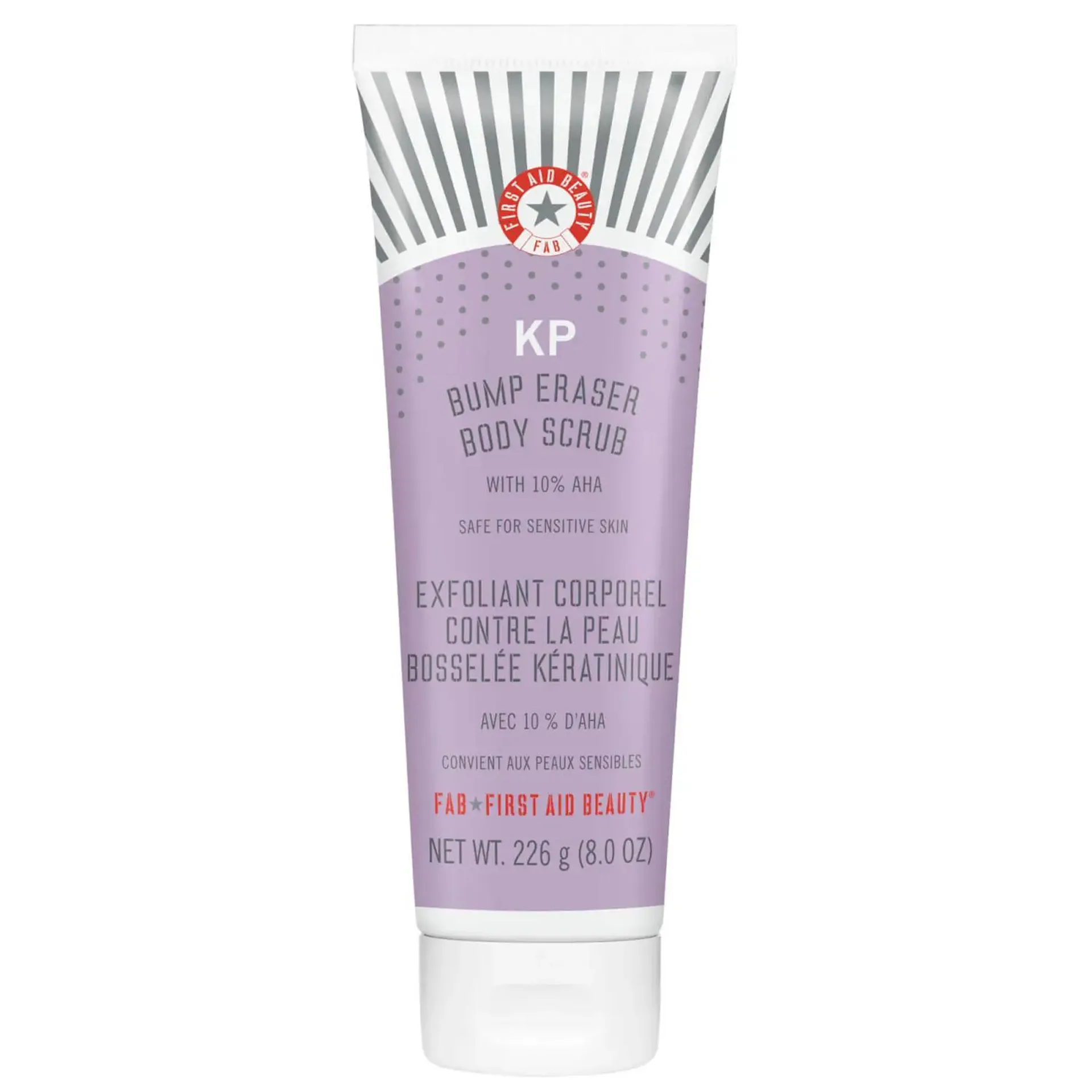 First Aid Beauty KP Bump Eraser Body Scrub with 10% AHA 226ml