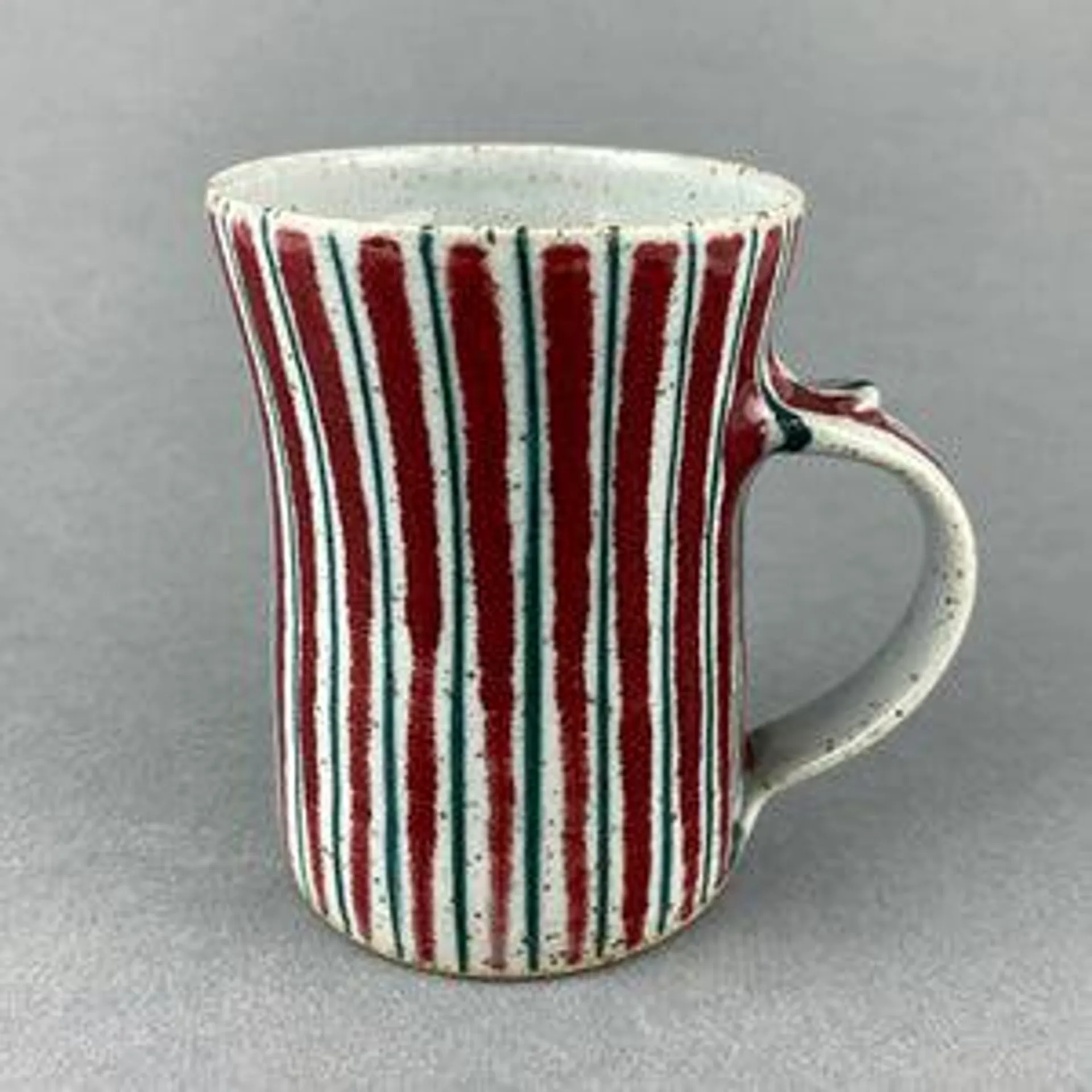 Large Mug - Red Pinstripe