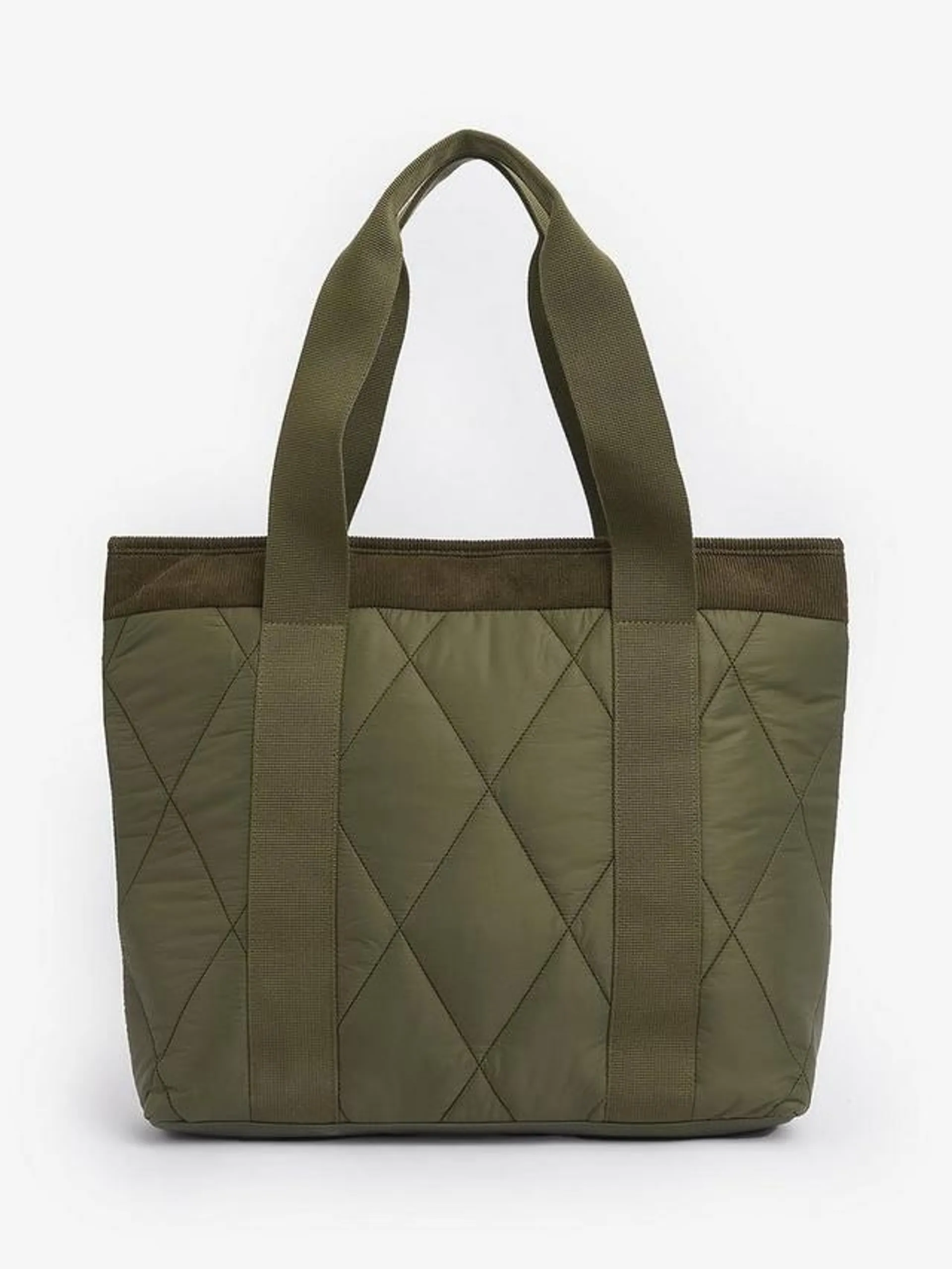 Healy Quilted Tote Bag, Olive