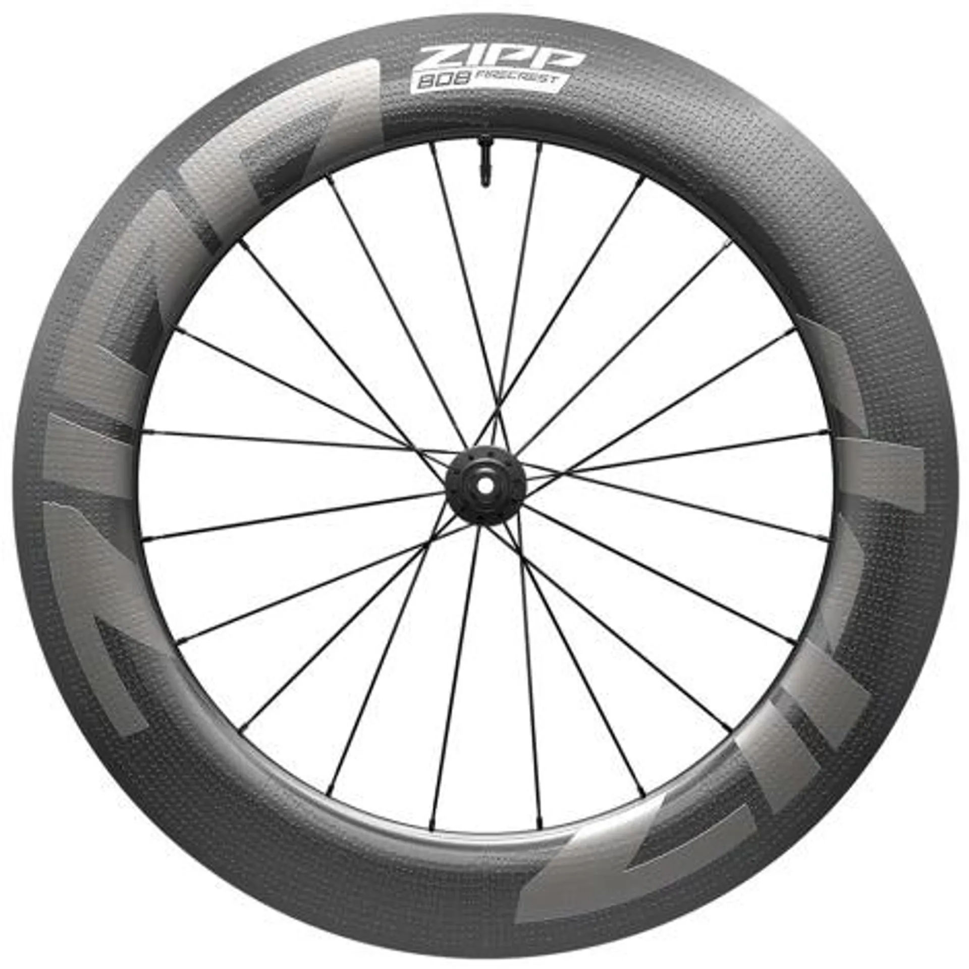 Zipp 808 Firecrest Carbon Tubeless Disc Front Clincher Wheel - 700c