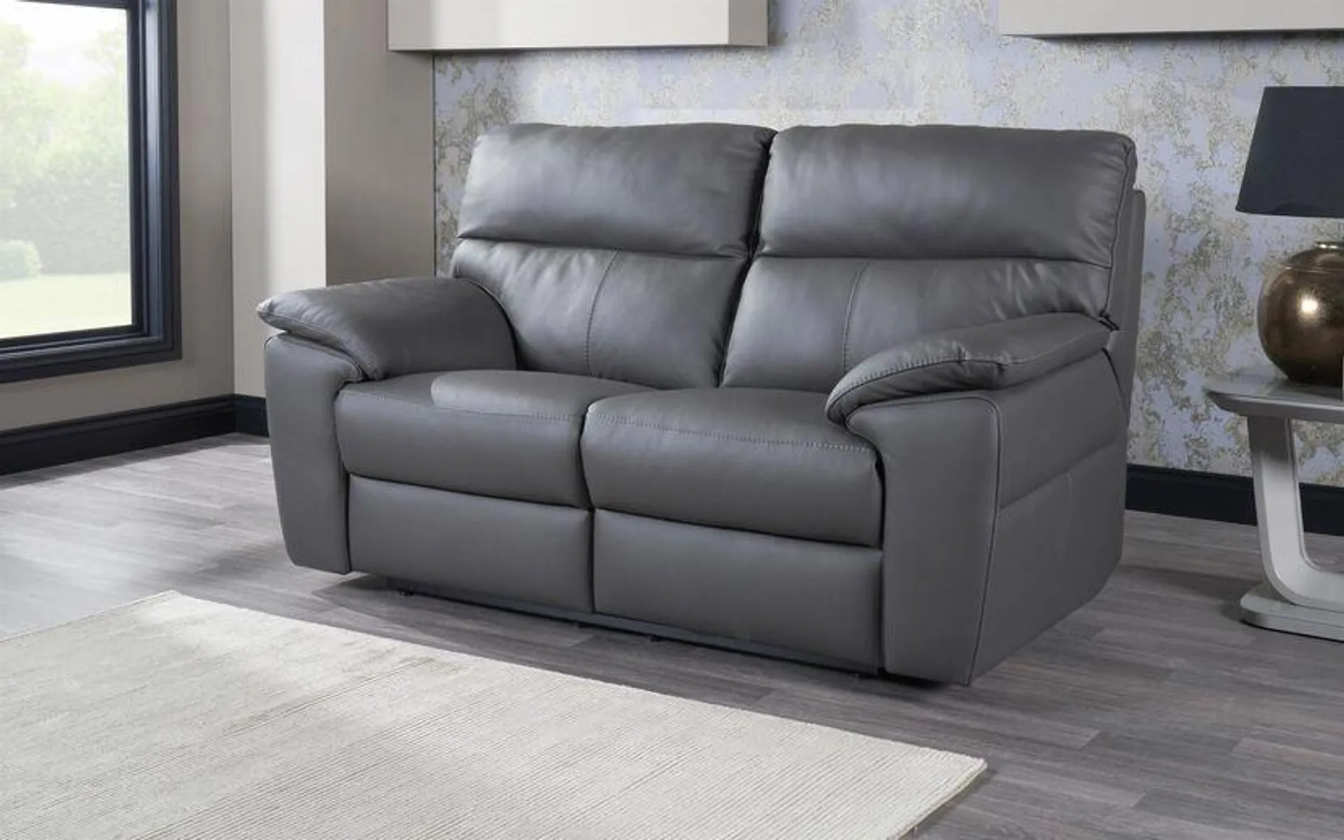 Sisi Italia Marco Leather 2 Seater Sofa