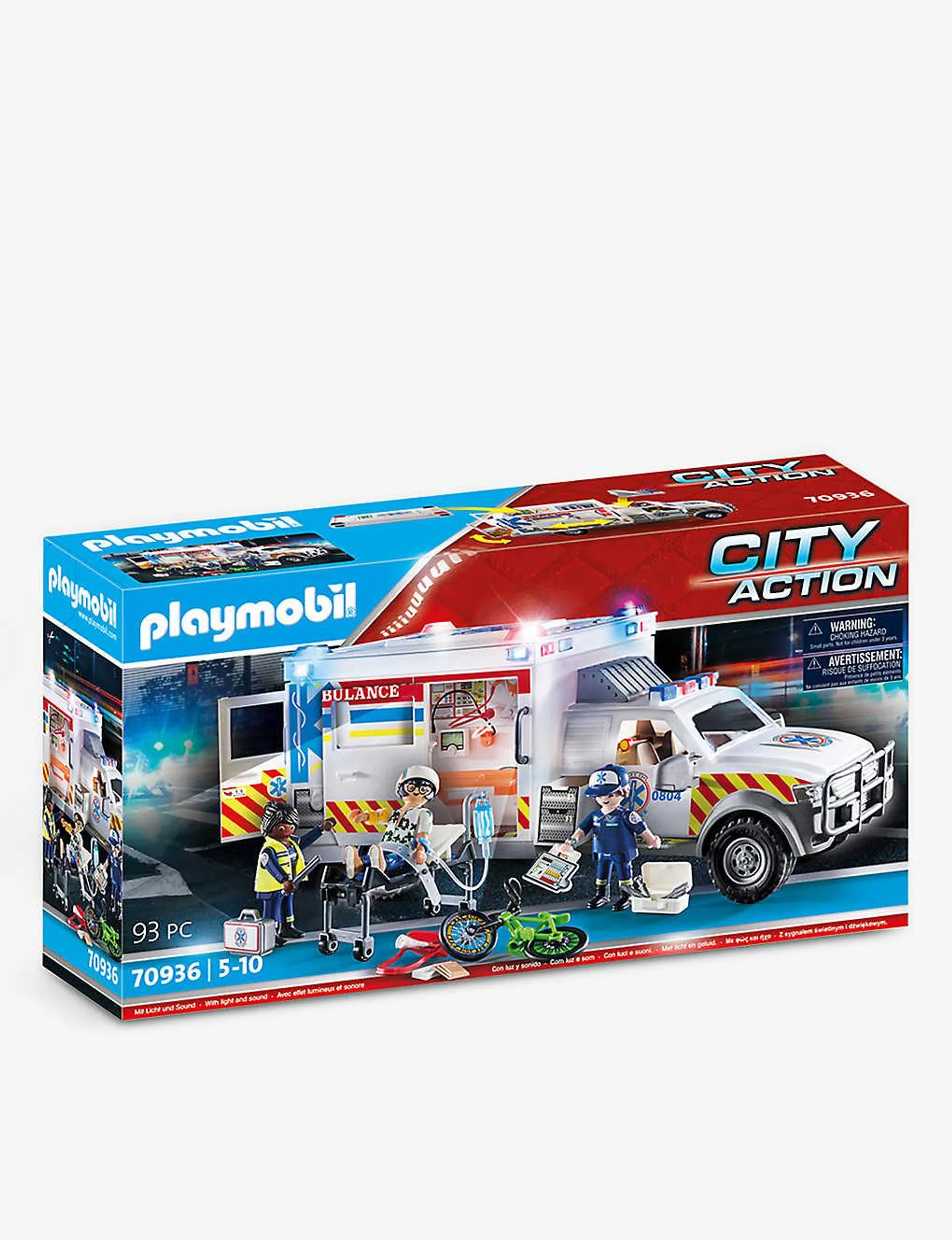 City Action 70936 Rescue Vehicles Ambulance playset