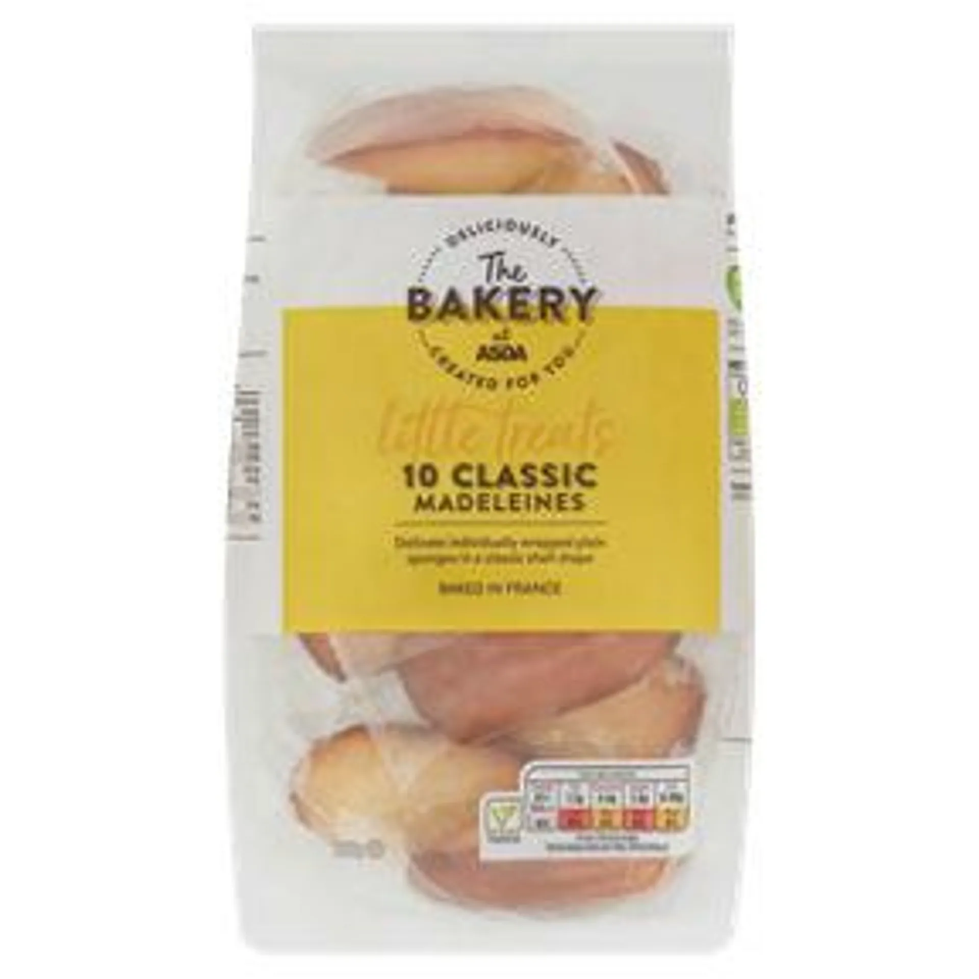 The BAKERY at ASDA 10 Classic Madeleines