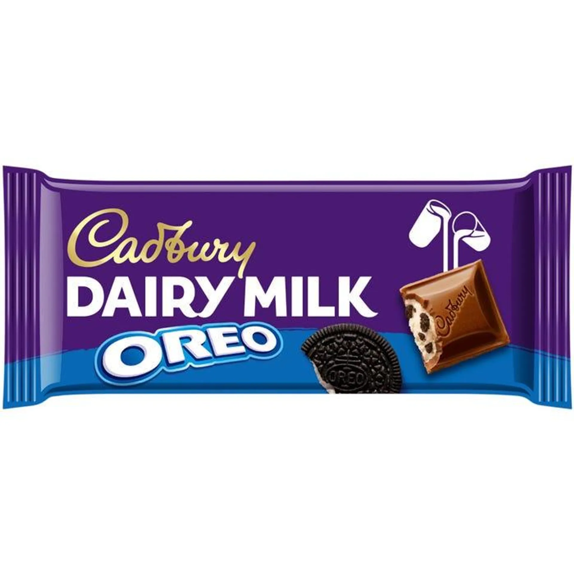 Cadbury Dairy Milk with Oreo Chocolate Bar 120g