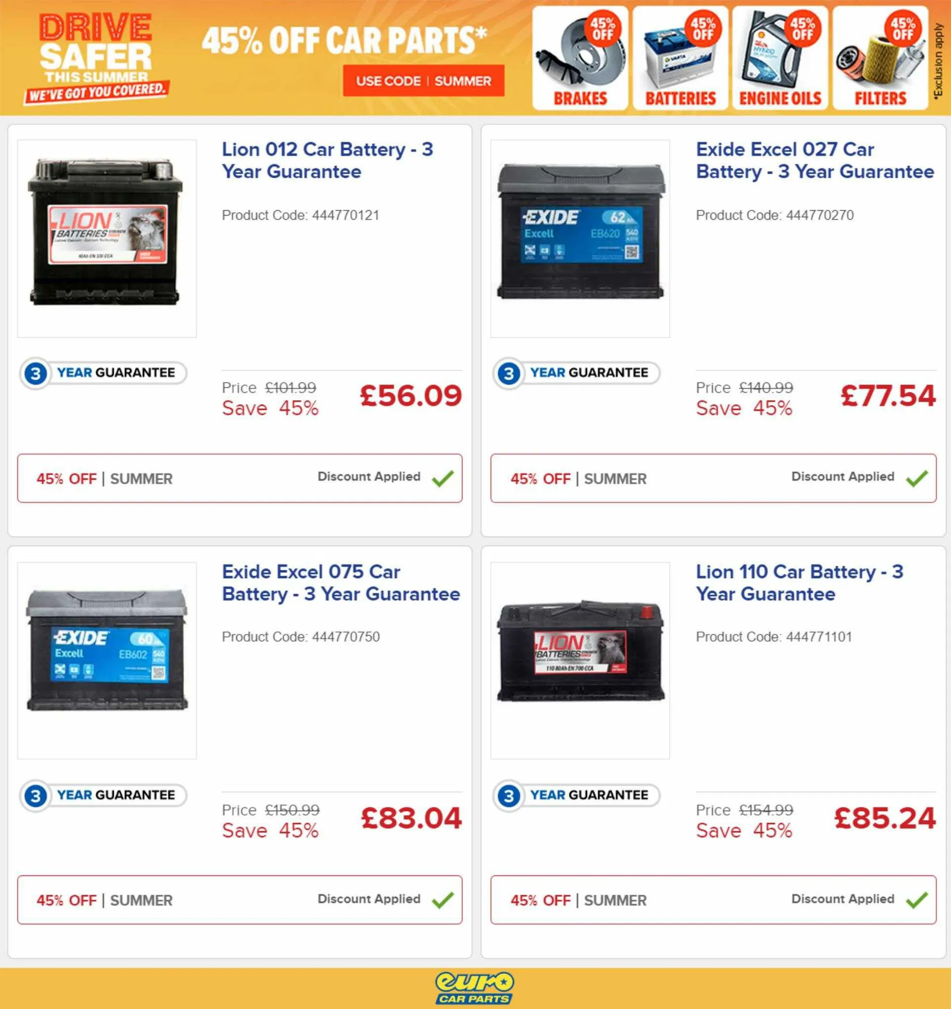 Euro Car Parts Weekly Offers - 4