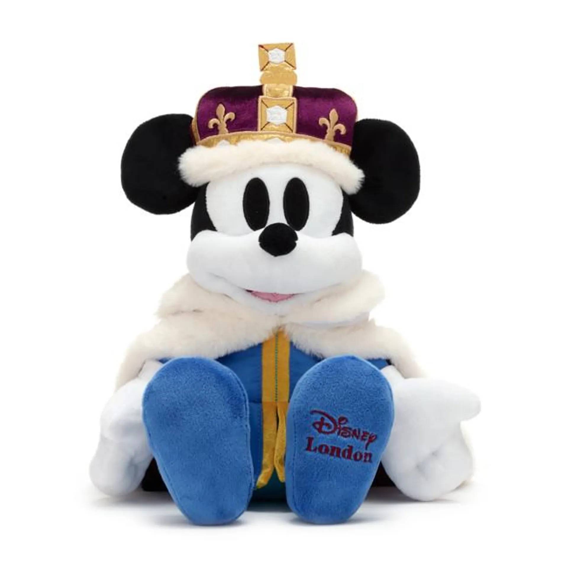 King Mickey Mouse Medium Soft Toy