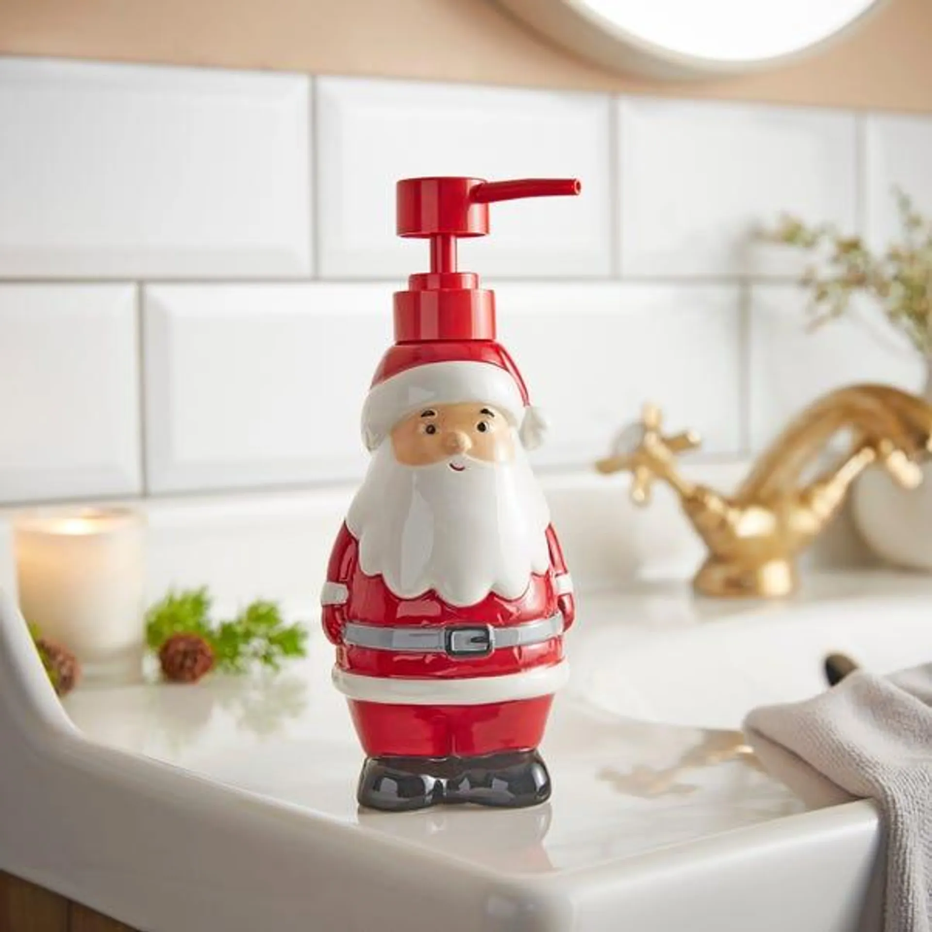 Santa Lotion Dispenser