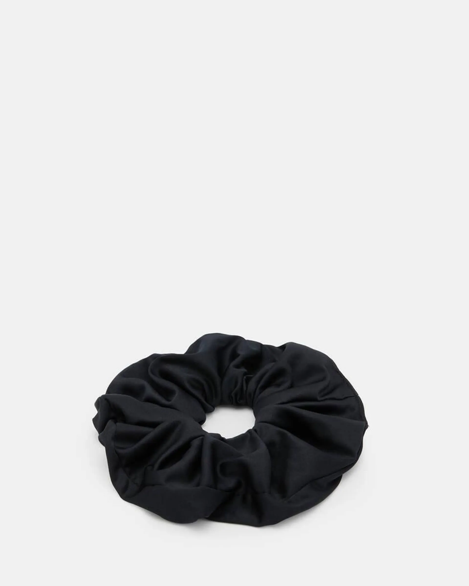 Black Oversized Scrunchie