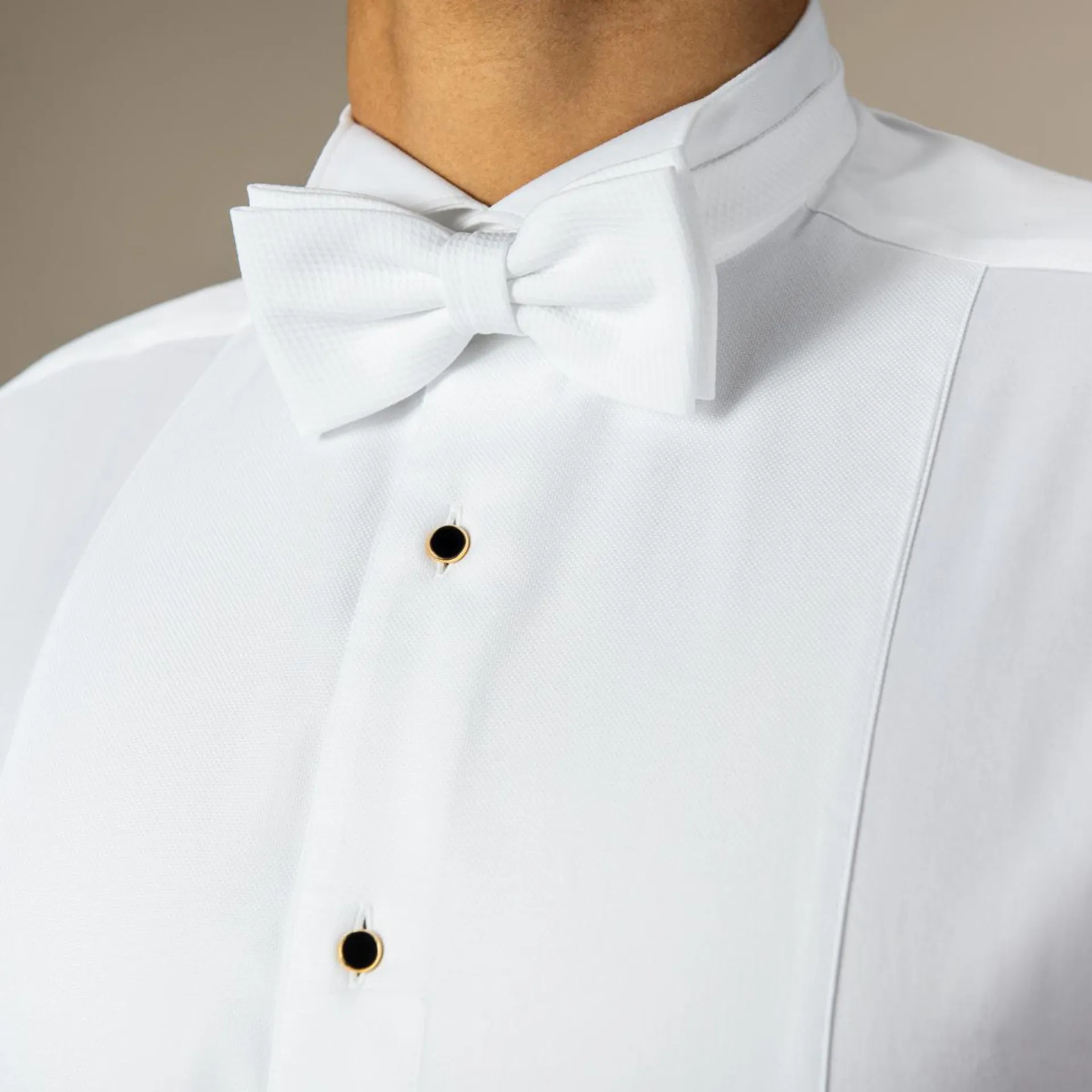 White bow tie